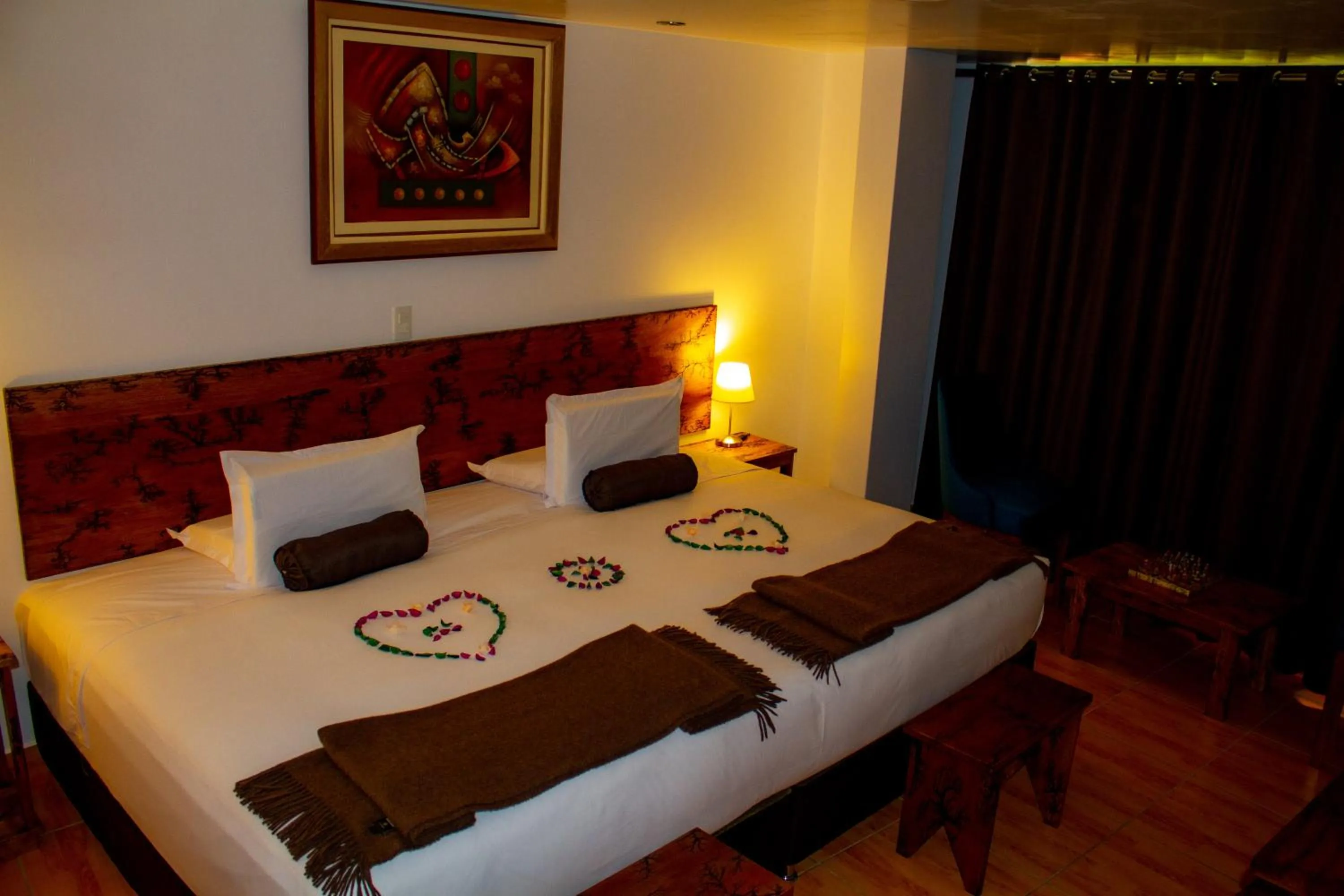 Bed in Hotel Tara Machupicchu