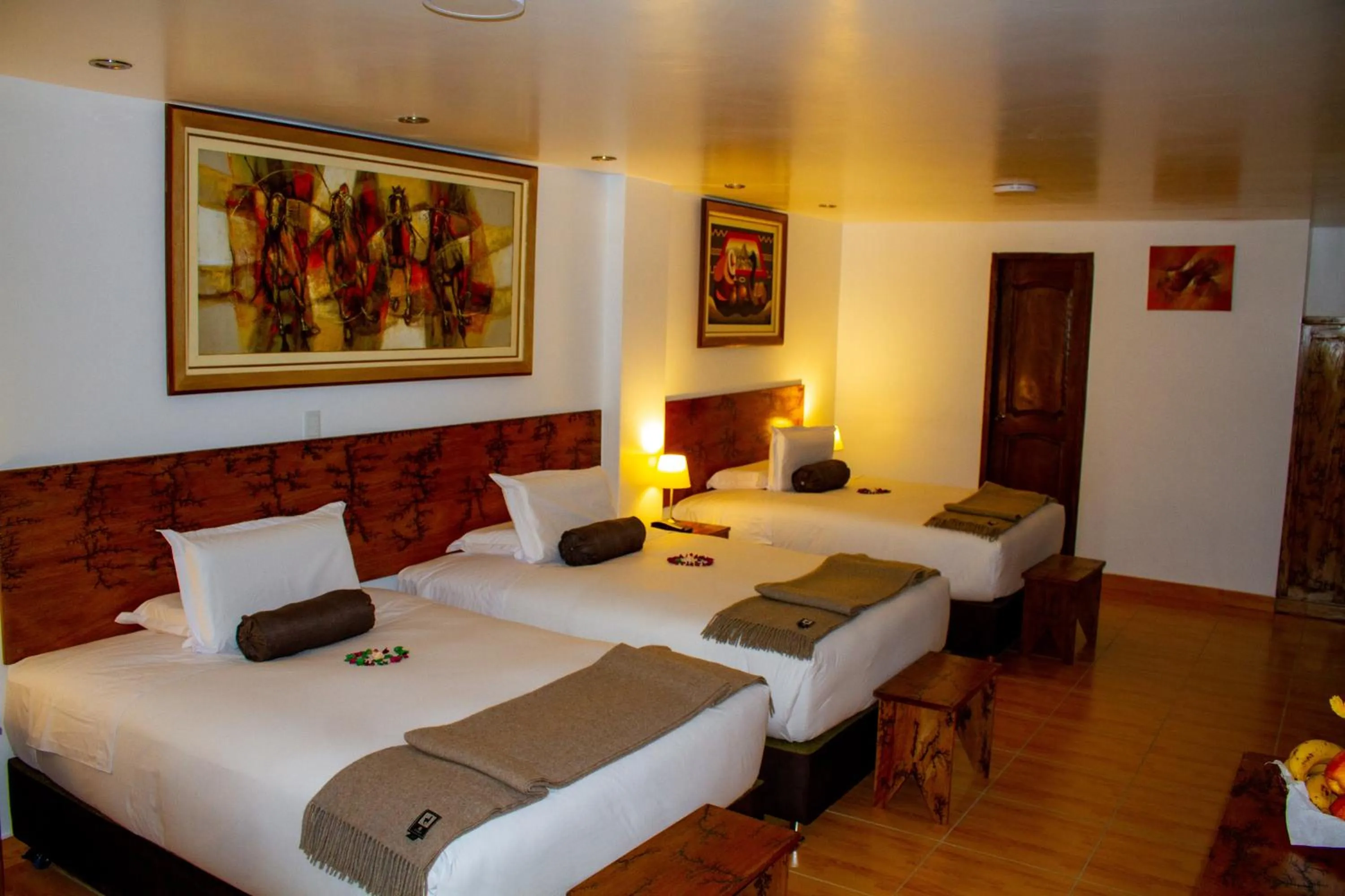 Photo of the whole room, Bed in Hotel Tara Machupicchu