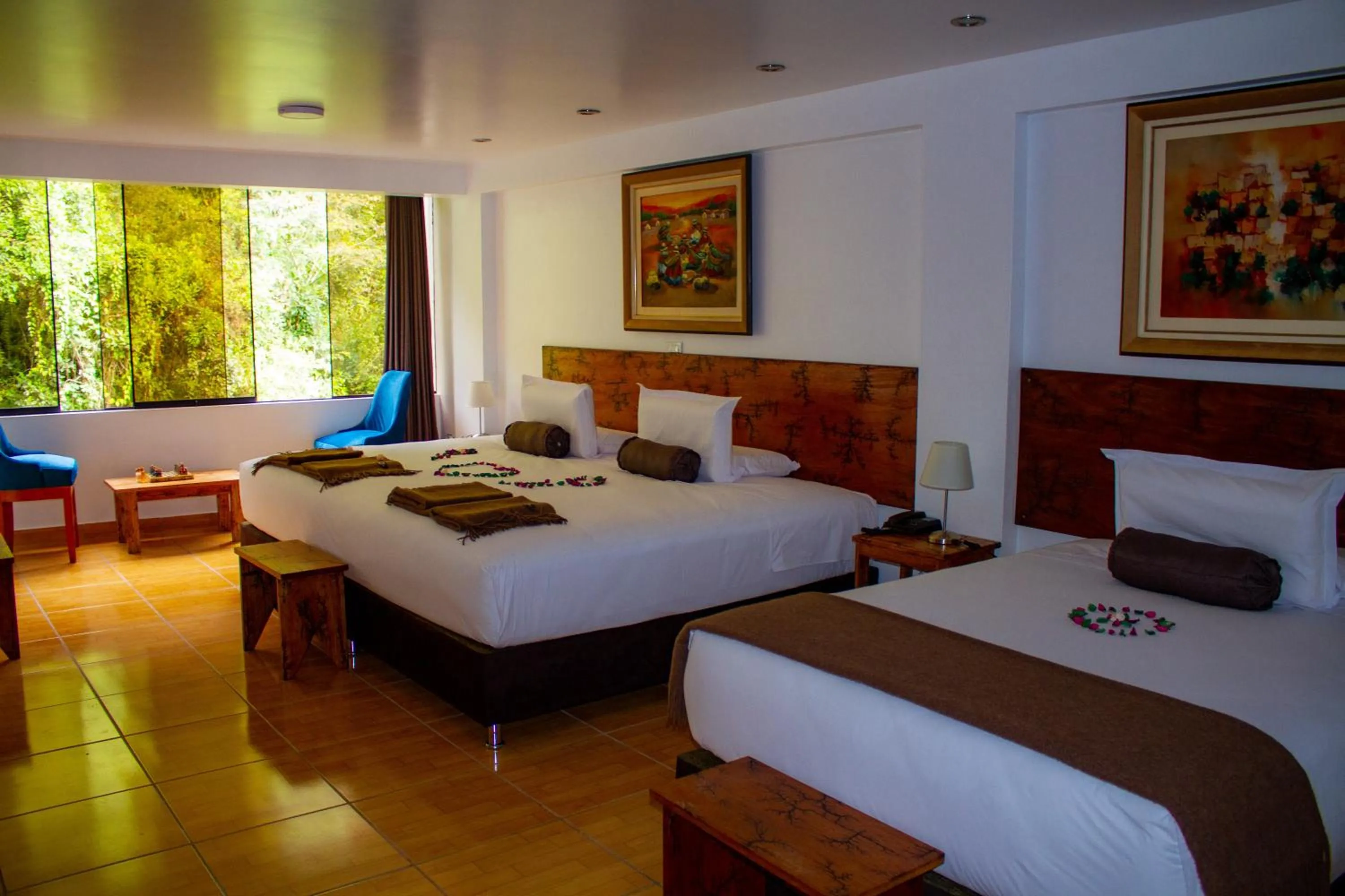 Photo of the whole room, Bed in Hotel Tara Machupicchu