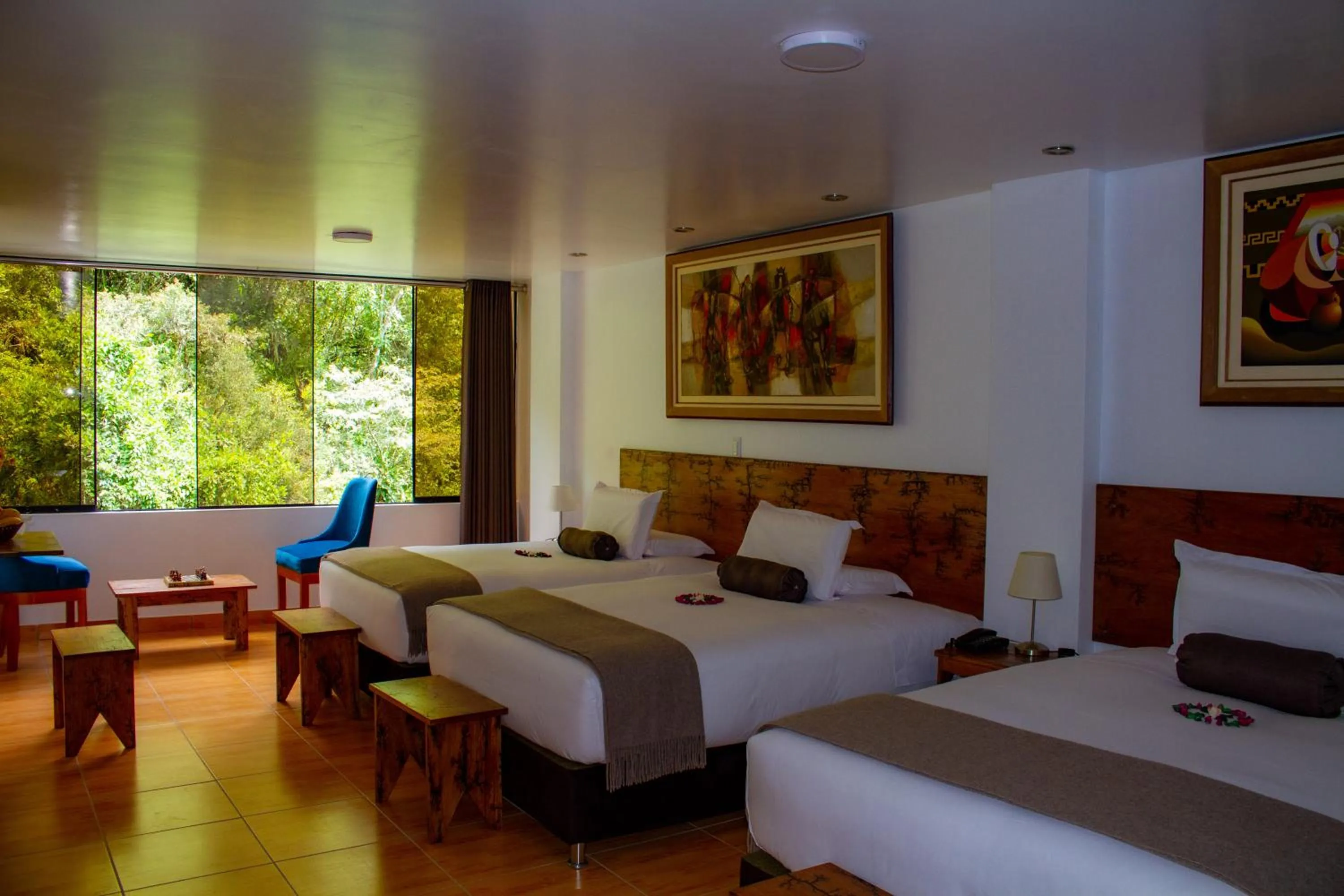 Photo of the whole room, Bed in Hotel Tara Machupicchu