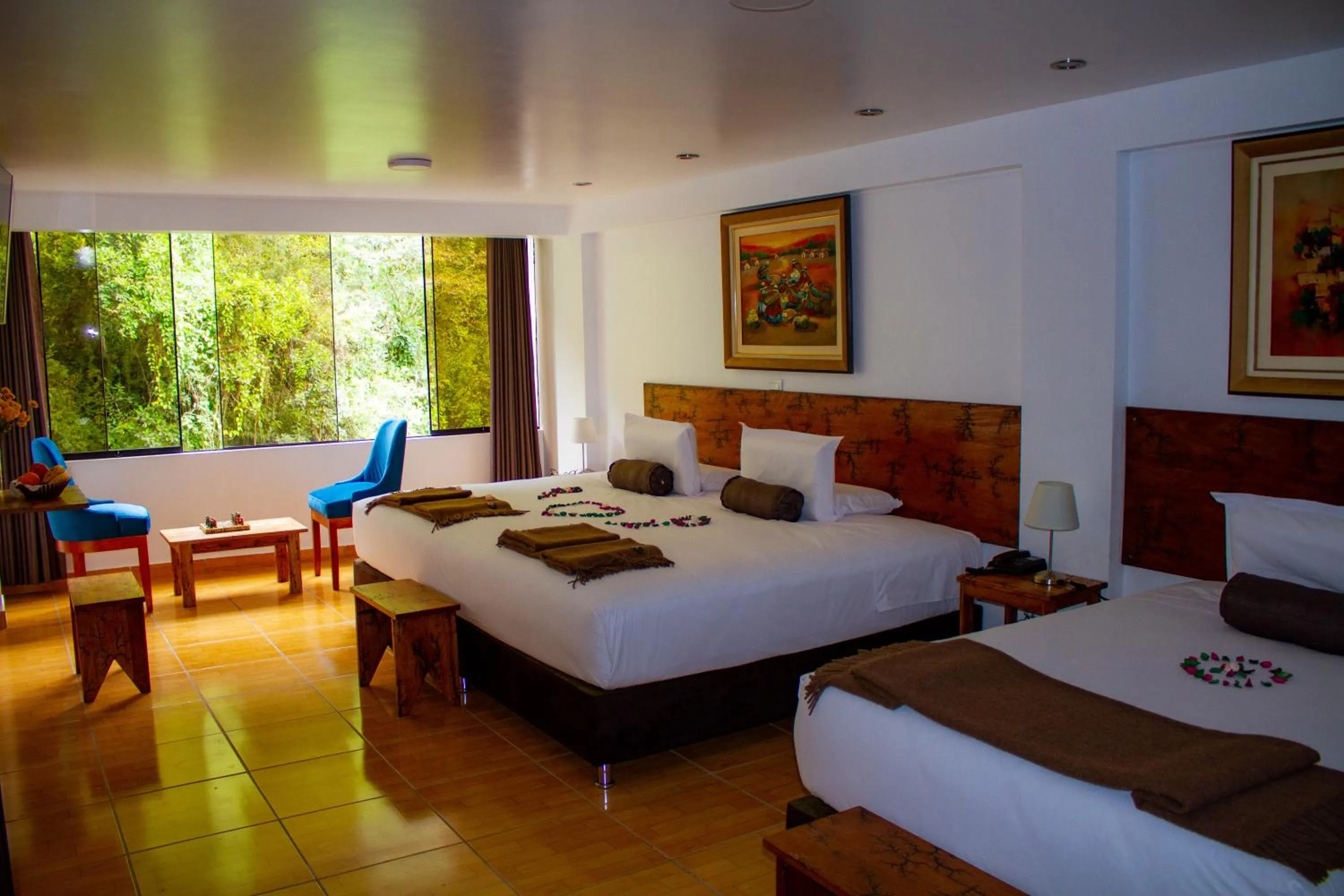 Photo of the whole room, Bed in Hotel Tara Machupicchu