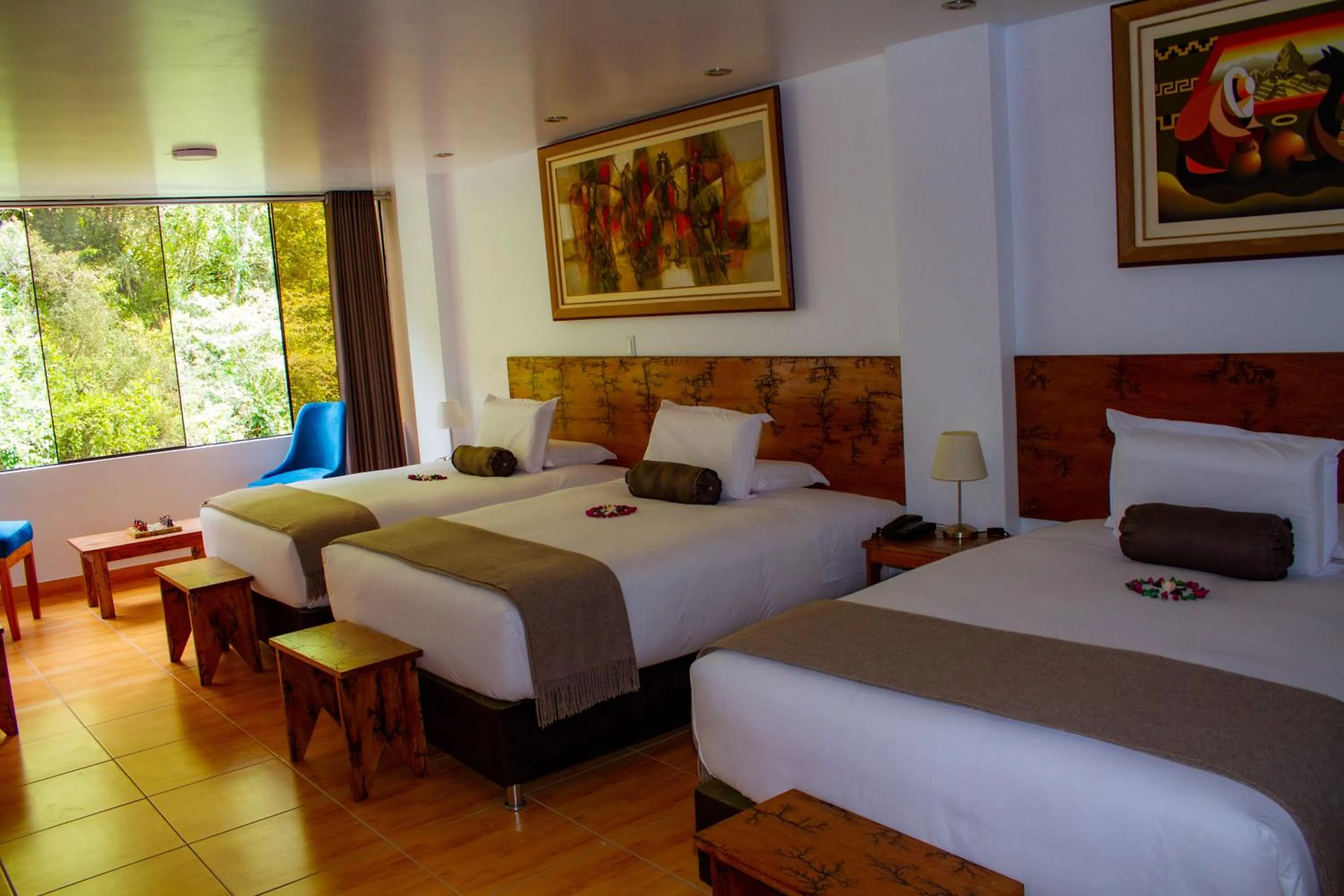 Photo of the whole room, Bed in Hotel Tara Machupicchu