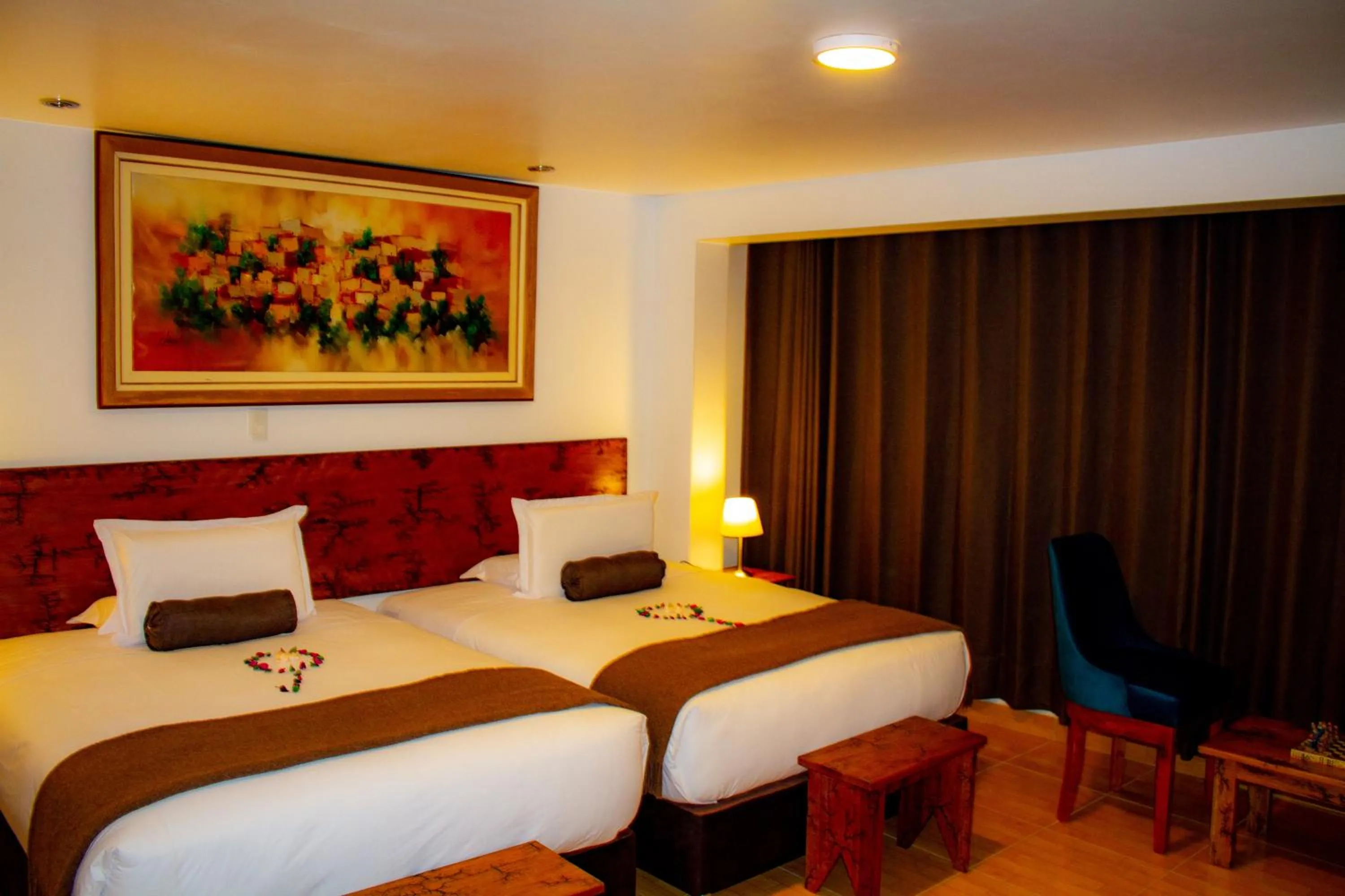 Bedroom, Bed in Hotel Tara Machupicchu