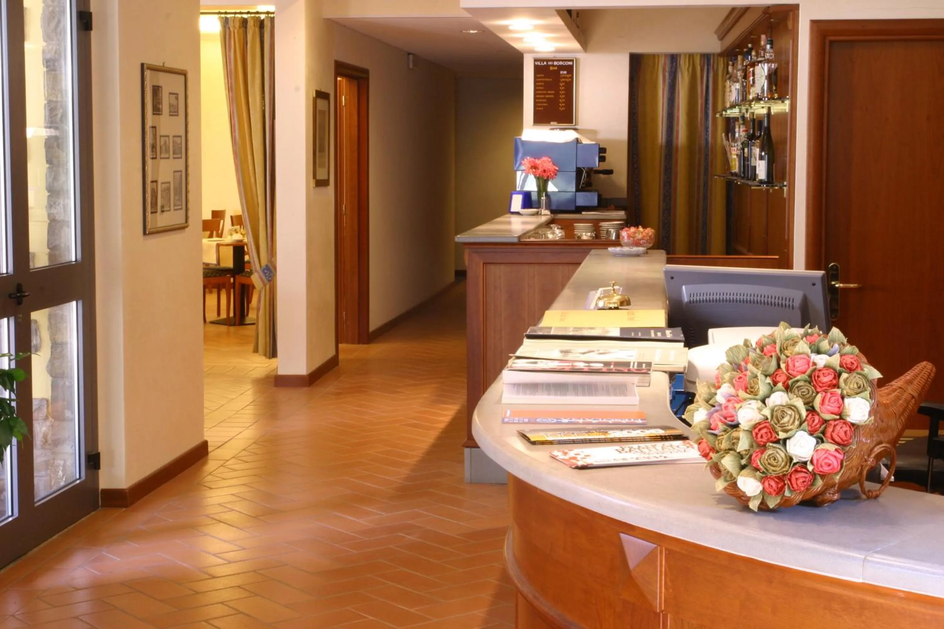 Lobby or reception in Hotel Villa Dei Bosconi