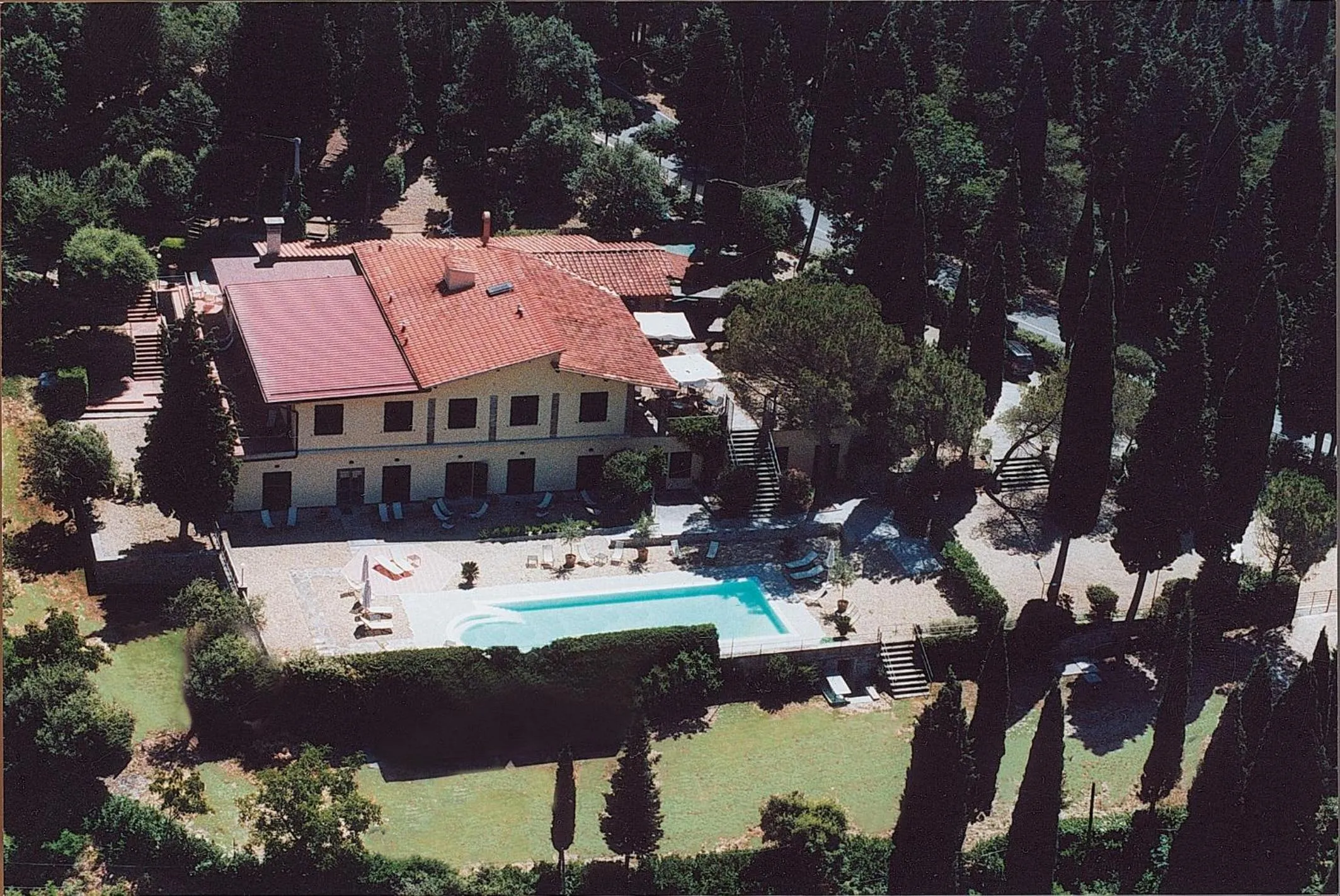 Bird's eye view in Hotel Villa Dei Bosconi