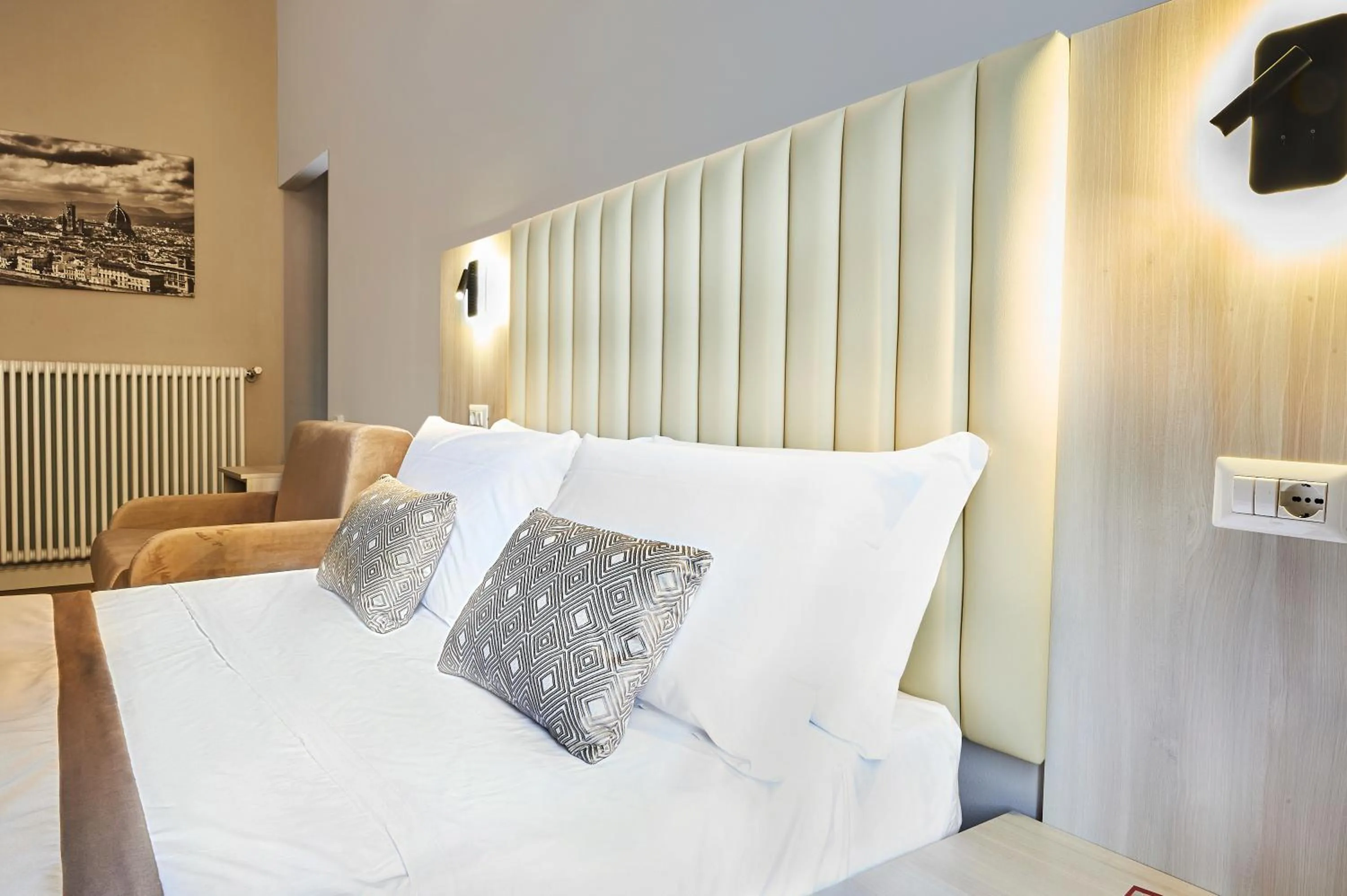 Bed in Hotel Brooklyn