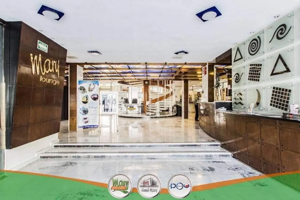 Lobby or reception in Hotel Mary Celaya
