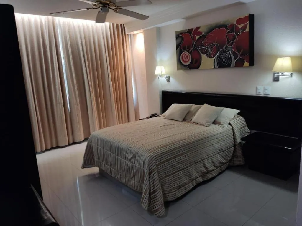 Bed in Hotel Mary Celaya