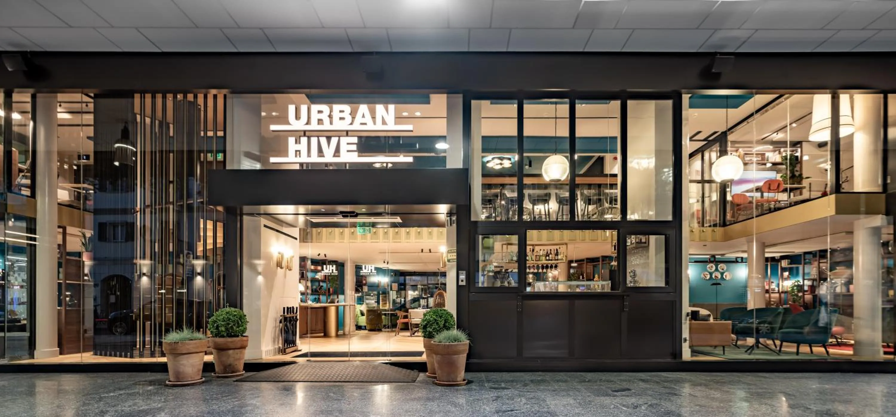 Facade/entrance in Urban Hive Milano