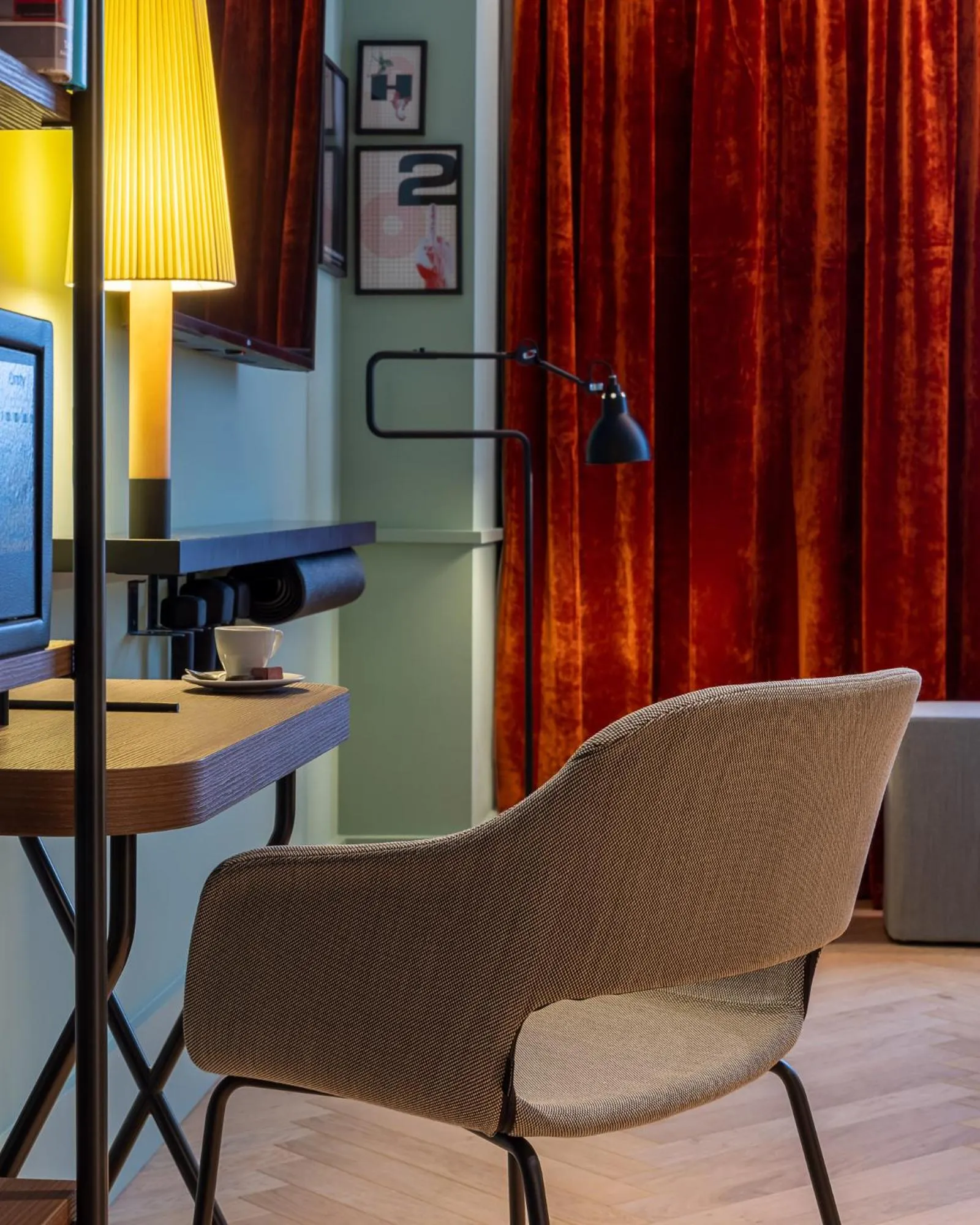 Bedroom in Urban Hive Milano