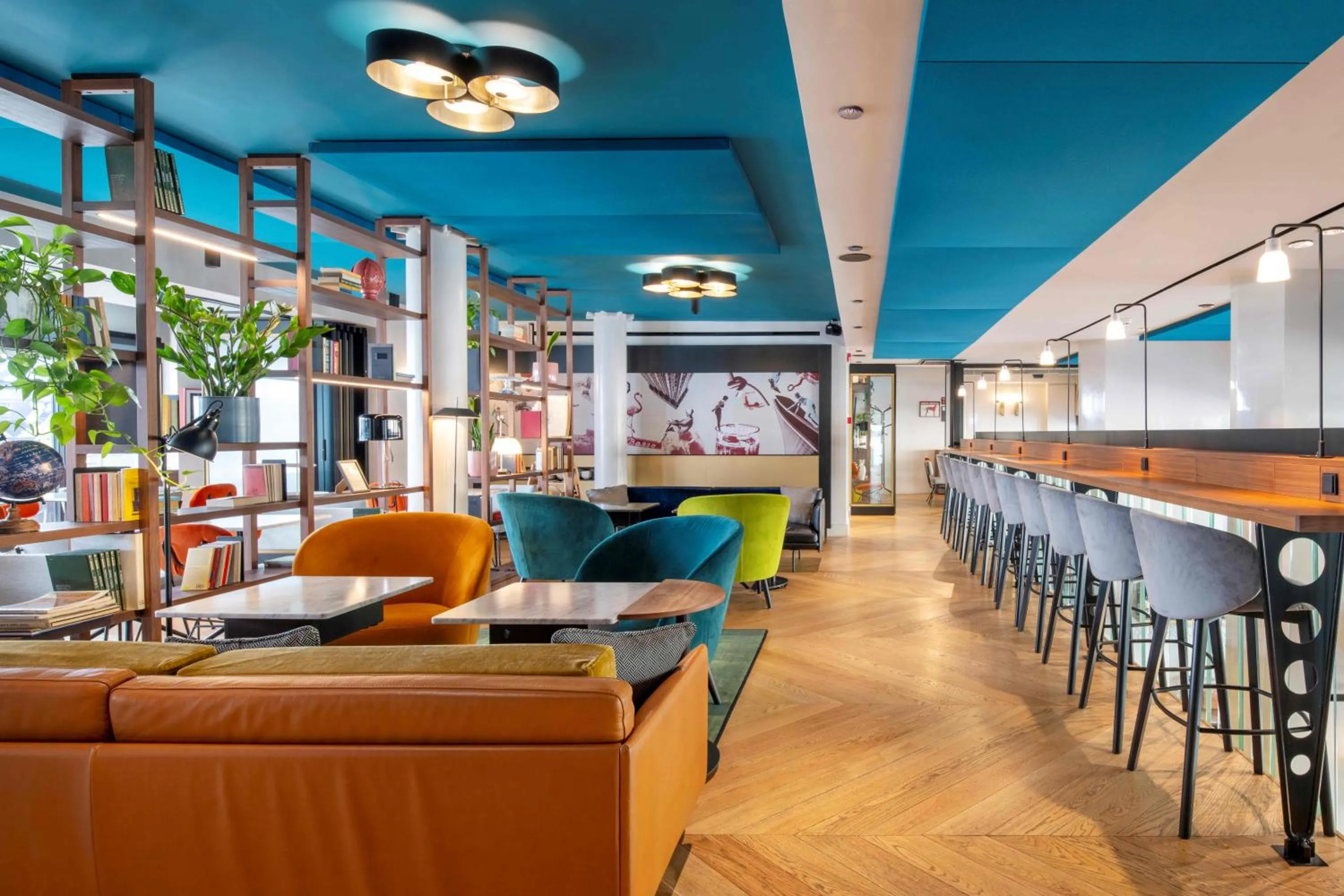 Communal lounge/ TV room in Urban Hive Milano