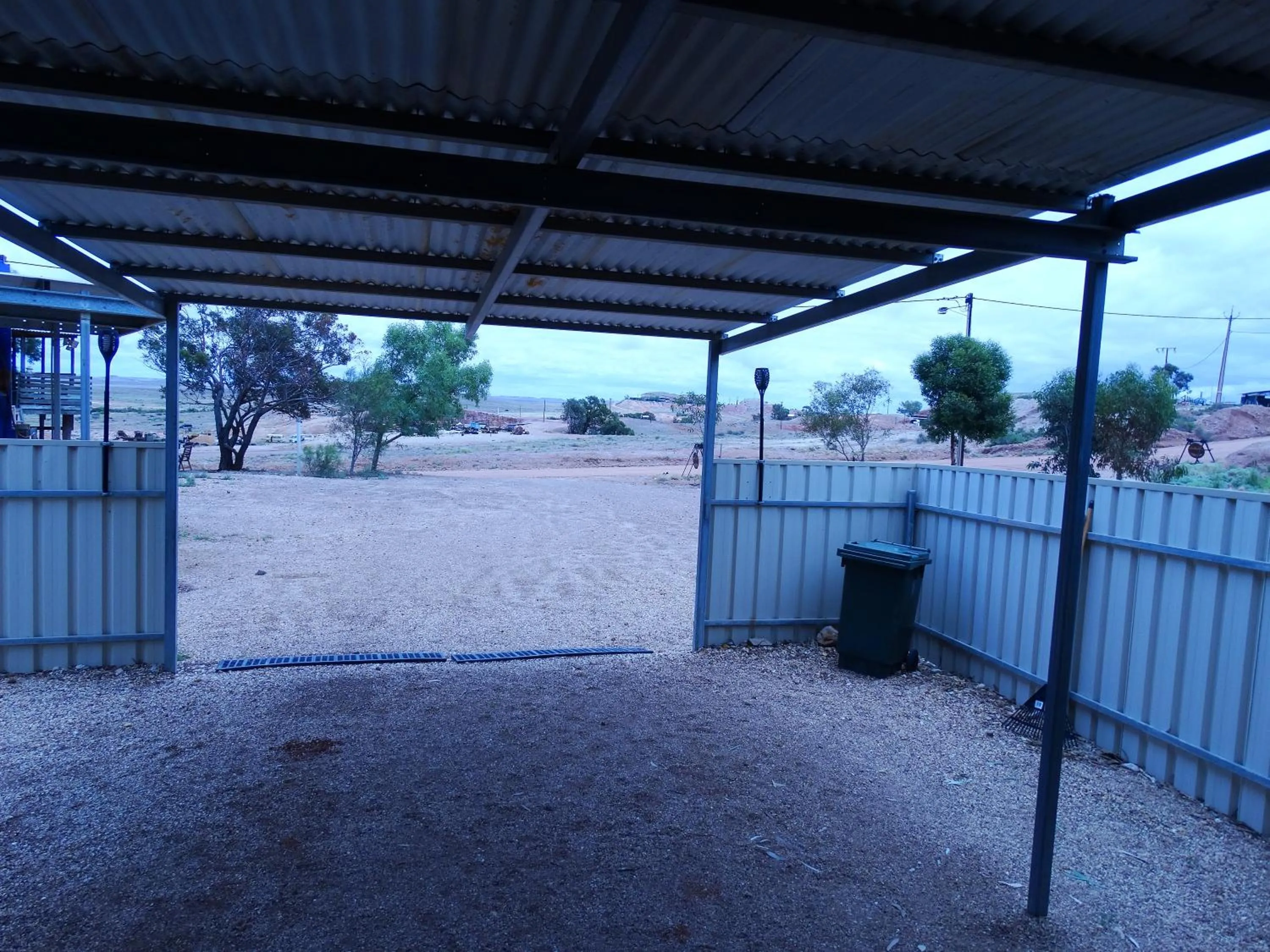 Parking in Di's Dugouts