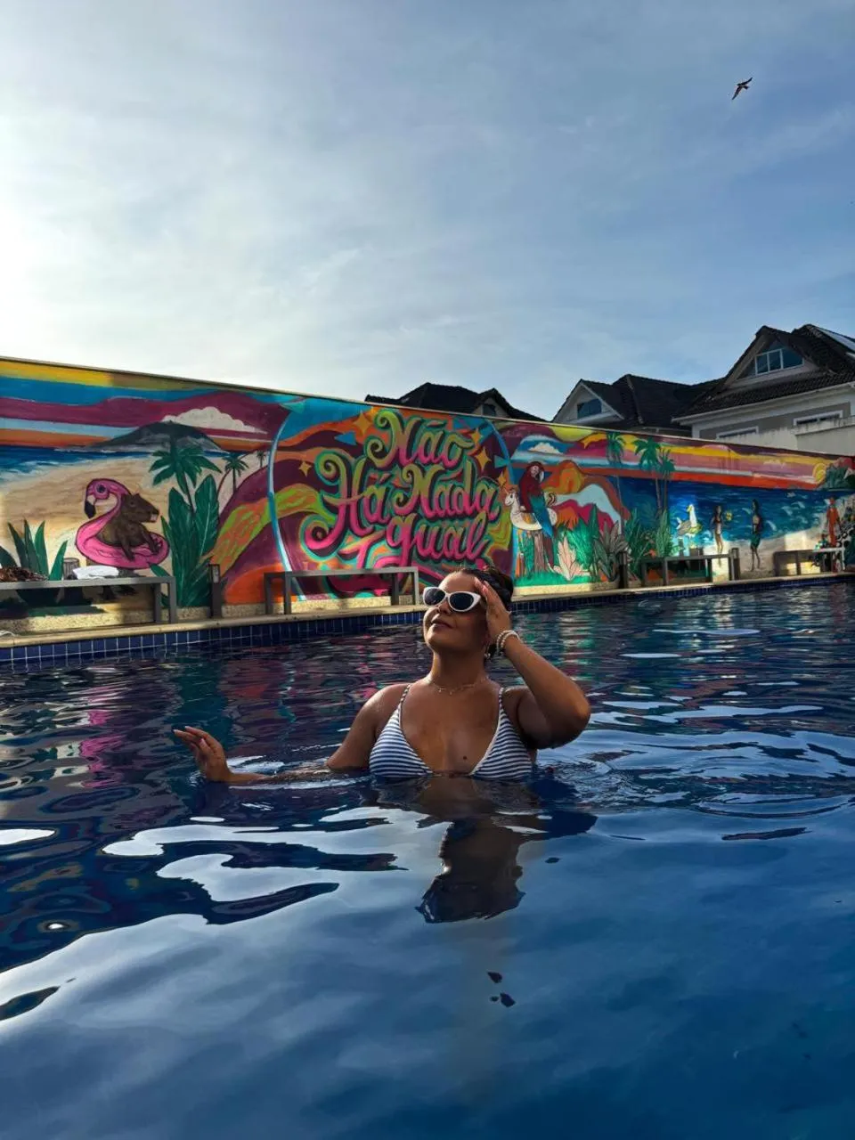 Swimming pool in ATH Hotel - Américas Townhouse