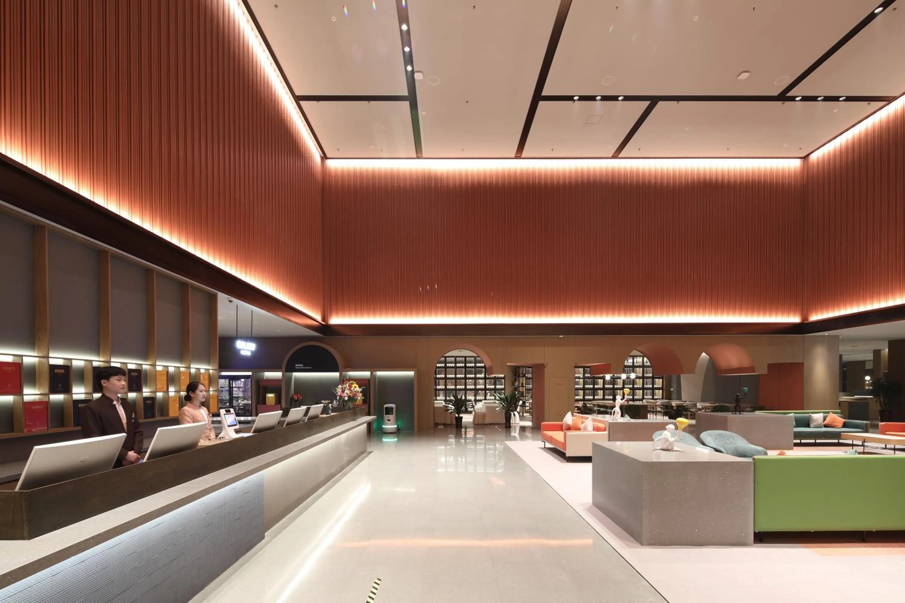 Lobby or reception in Sunstone Plaza Hotel