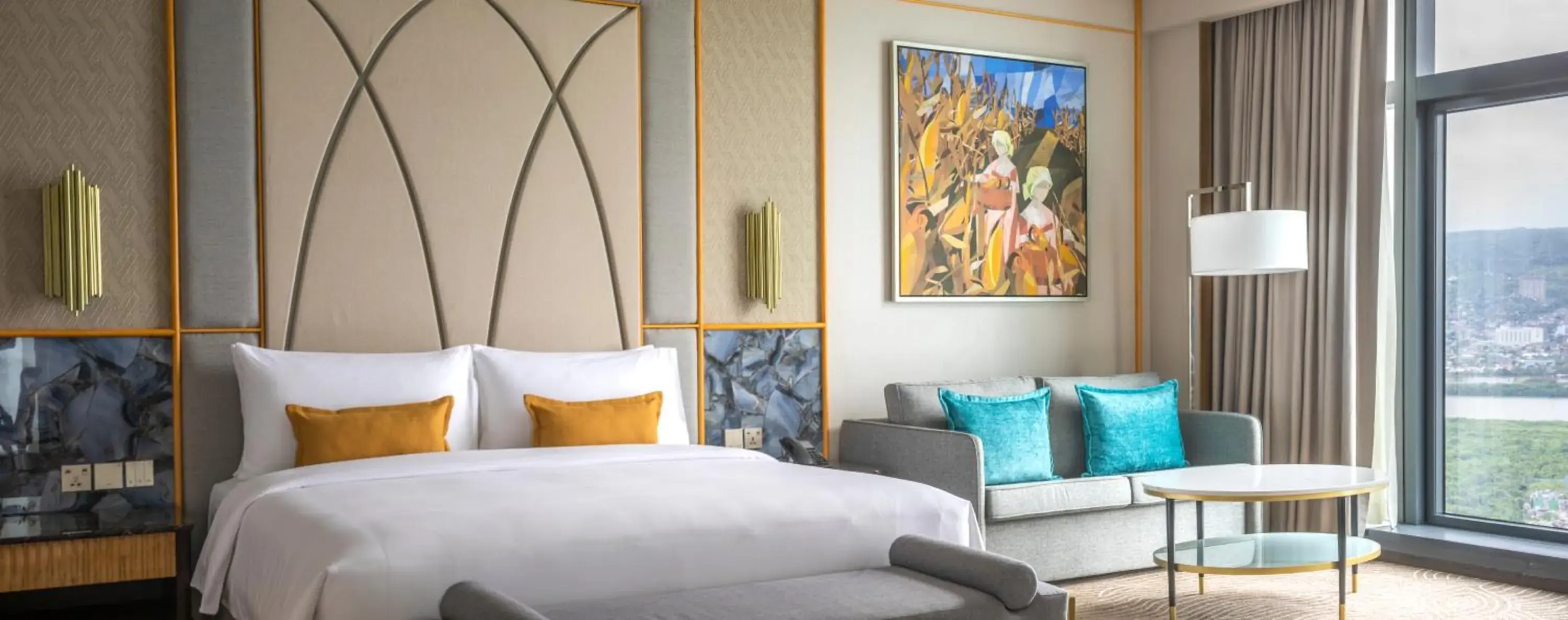 Deluxe King Room in Fili Hotel at Nustar Cebu Deluxe King Room in Fili Hotel at Nustar Cebu