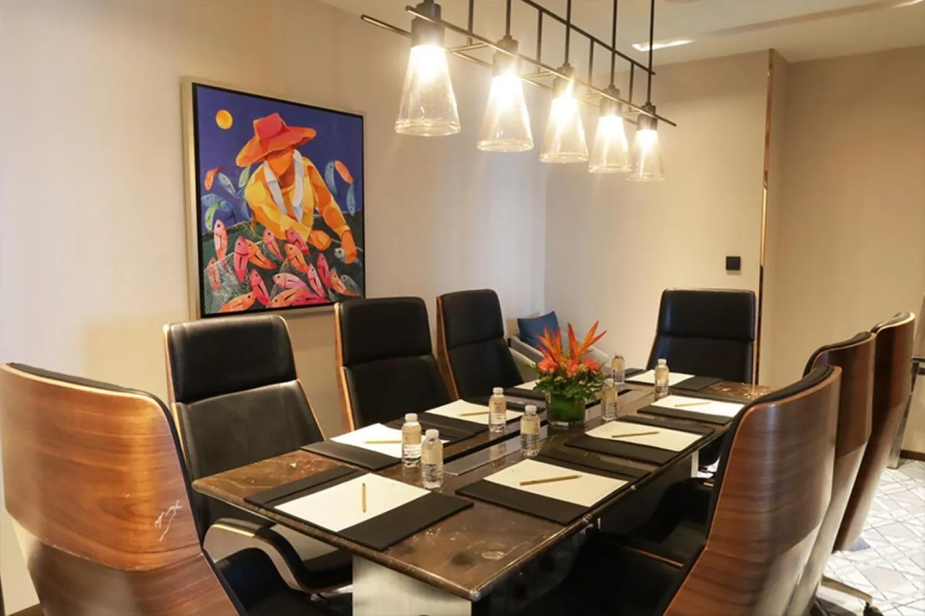 Lounge or bar in Fili Hotel at Nustar Cebu