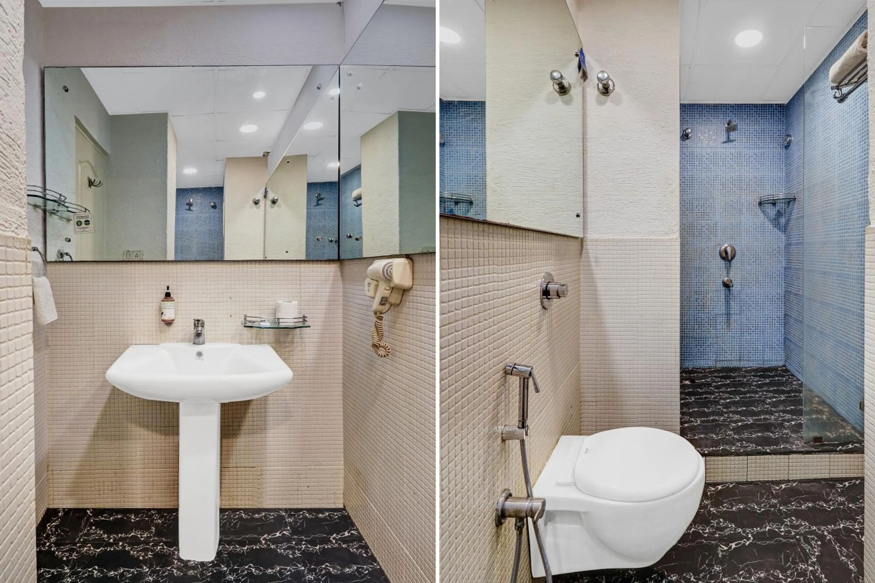 Bathroom in Treebo Elmas Boutique