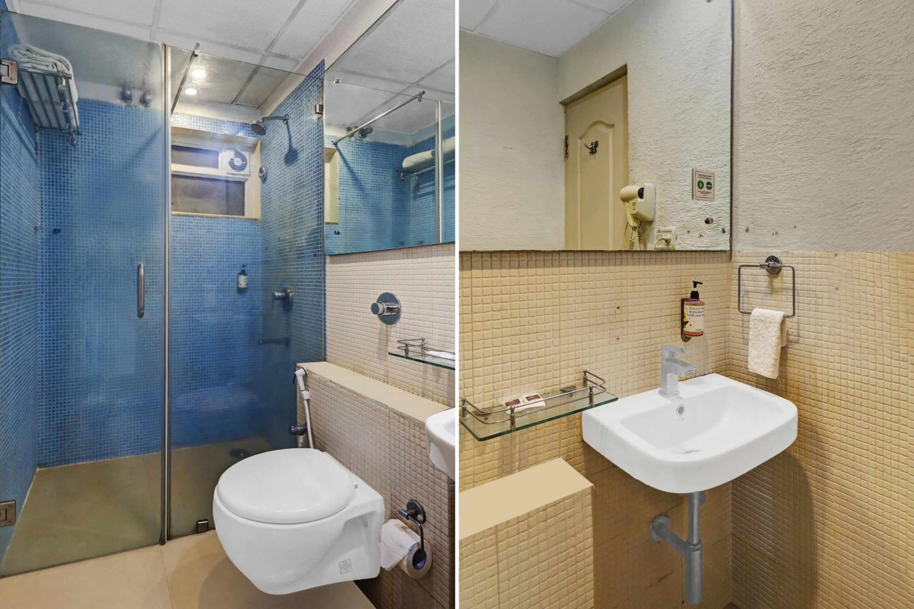 Toilet in Treebo Elmas Boutique