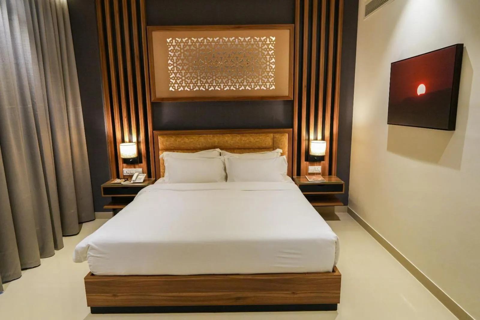 Bed in The Plaza Hotel & Resort