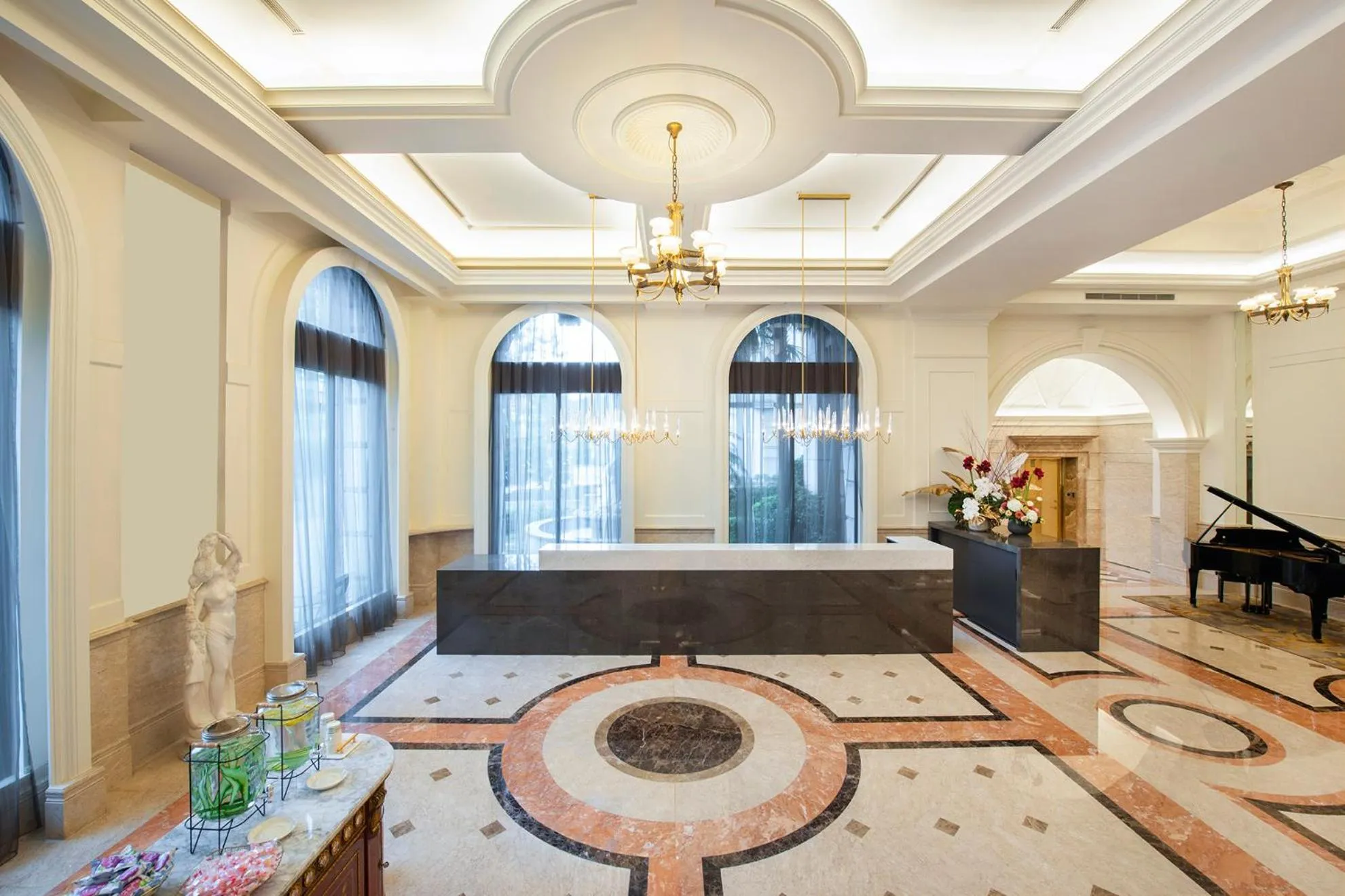 Lobby or reception in Hamp Court Palace Taipei