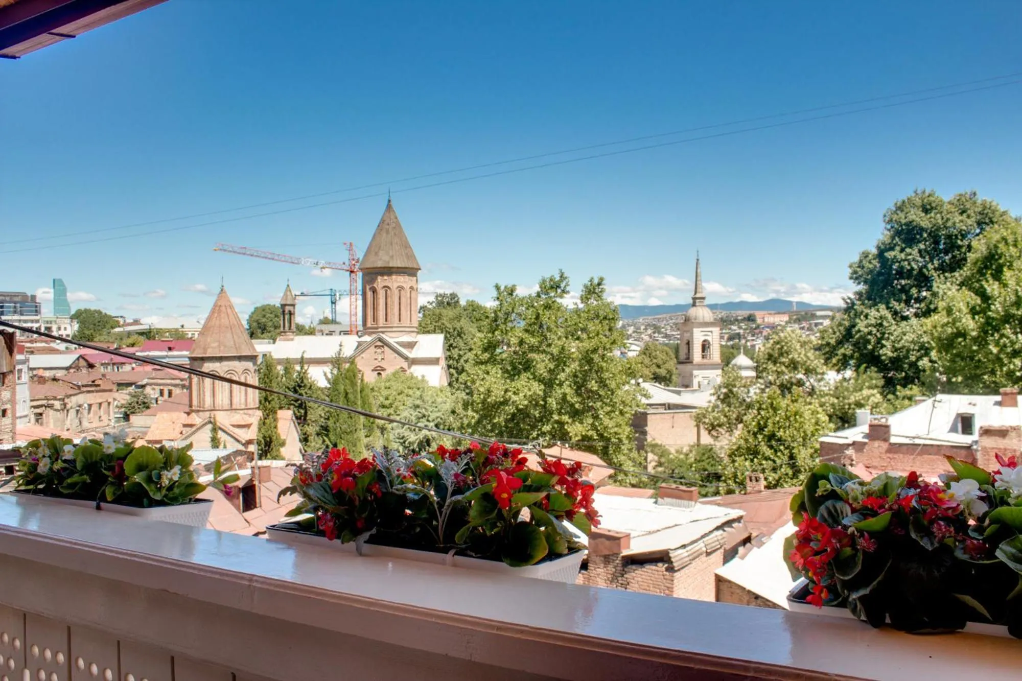 City view in Sina Hotel