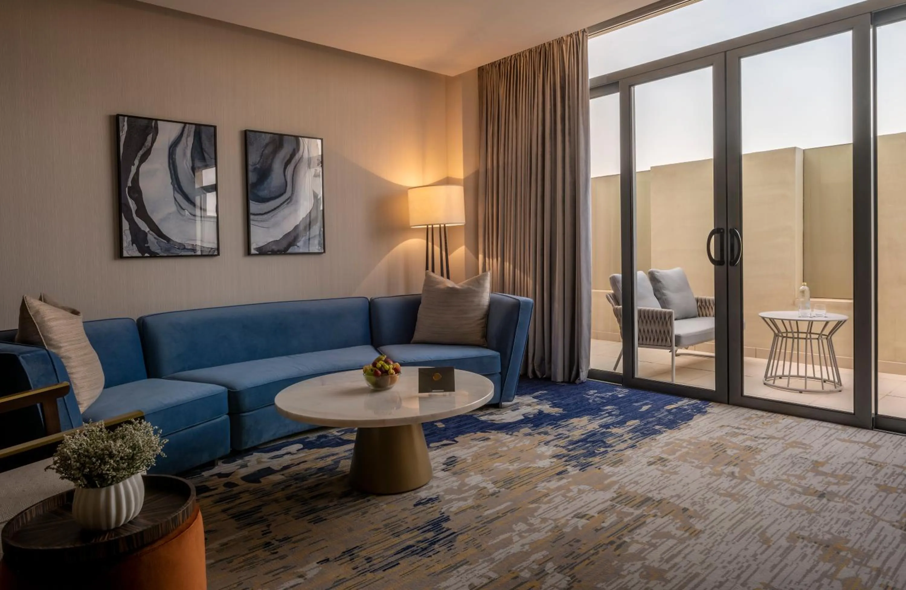 Seating area in Jareed Hotel Riyadh