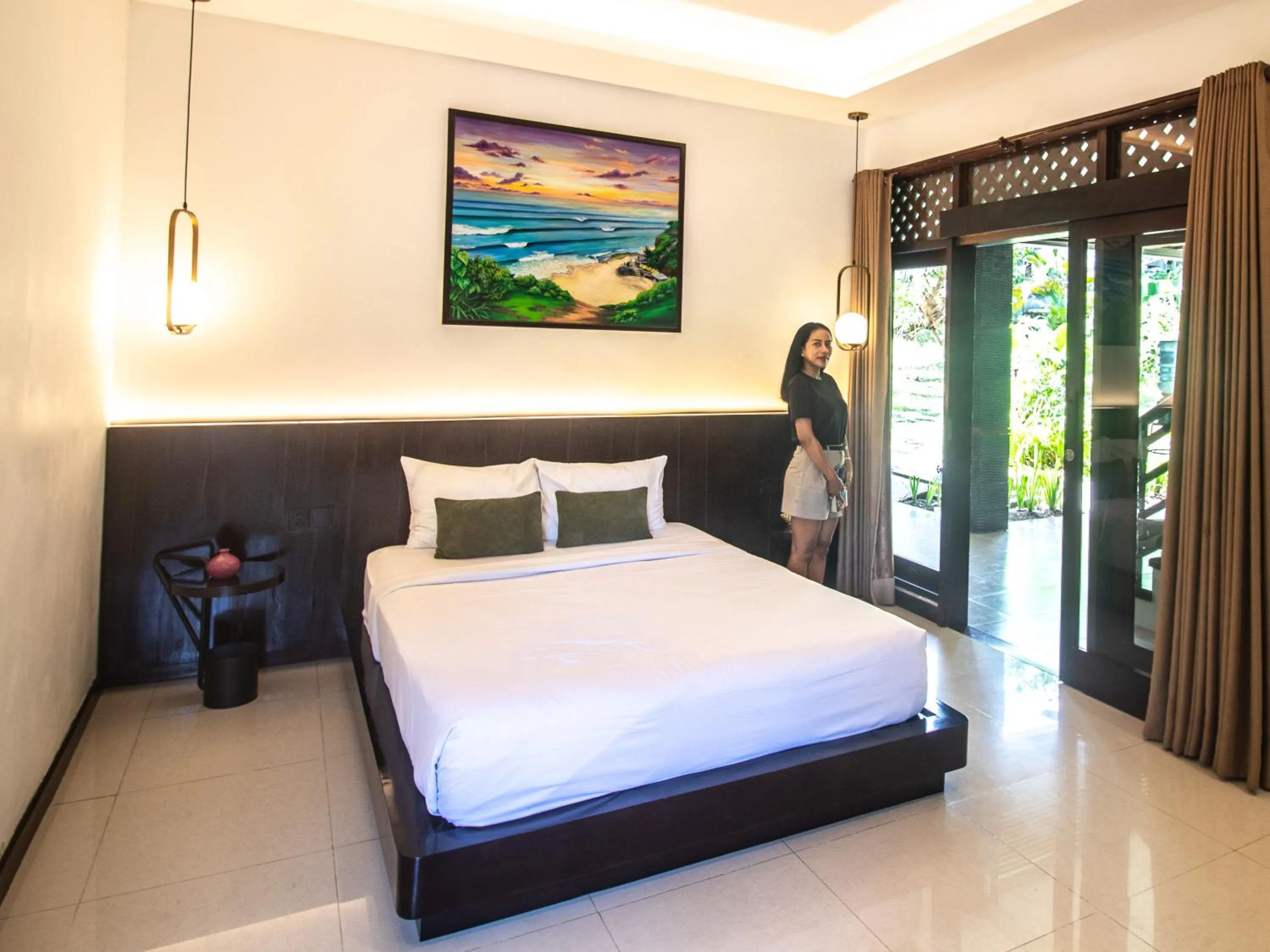 Bed in Uluwatu Yoga Resort