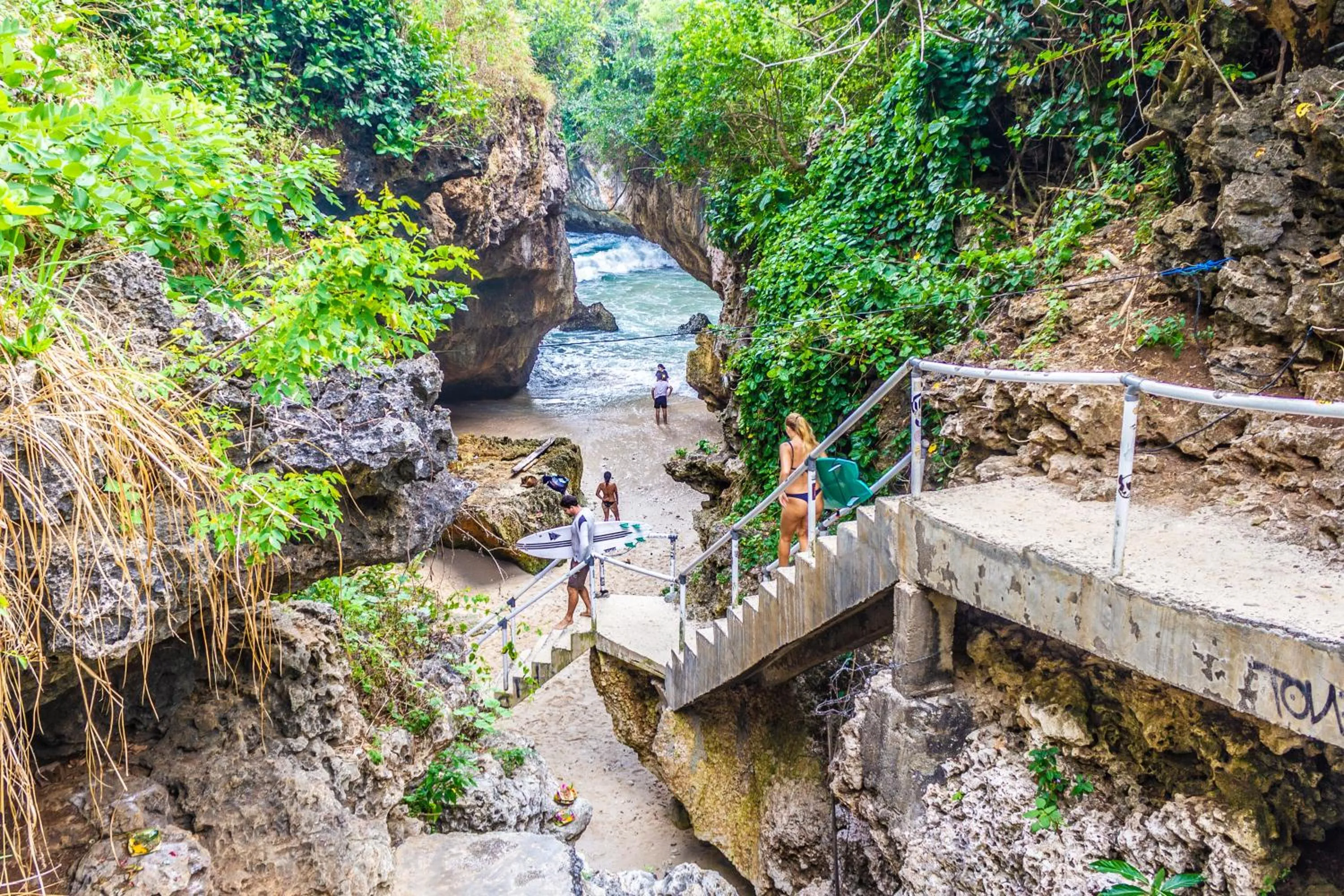 Beach in Uluwatu Yoga Resort