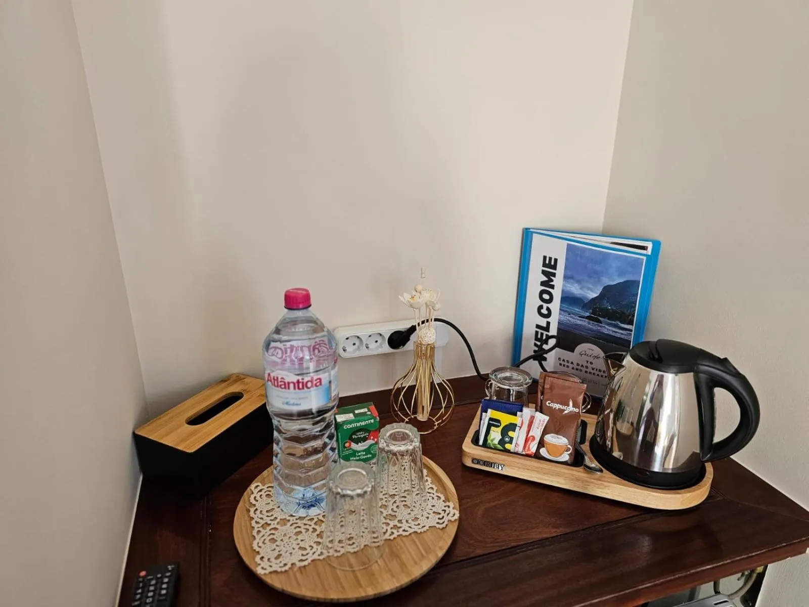 Coffee/tea facilities in Casa Das Videiras