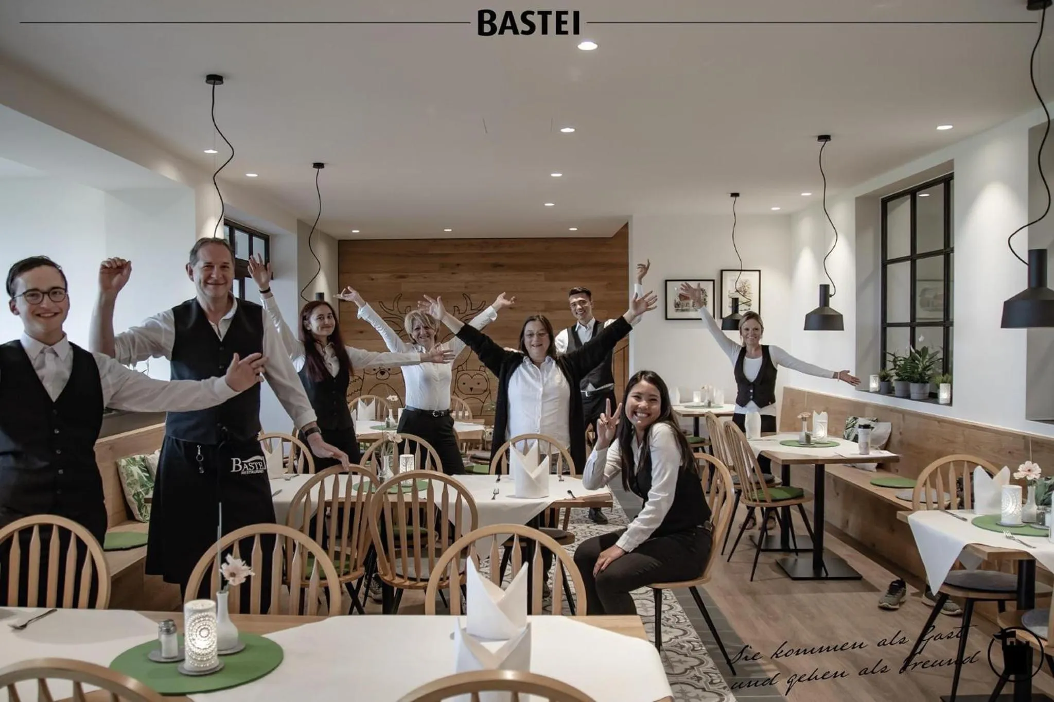 People in Hotel Bastei
