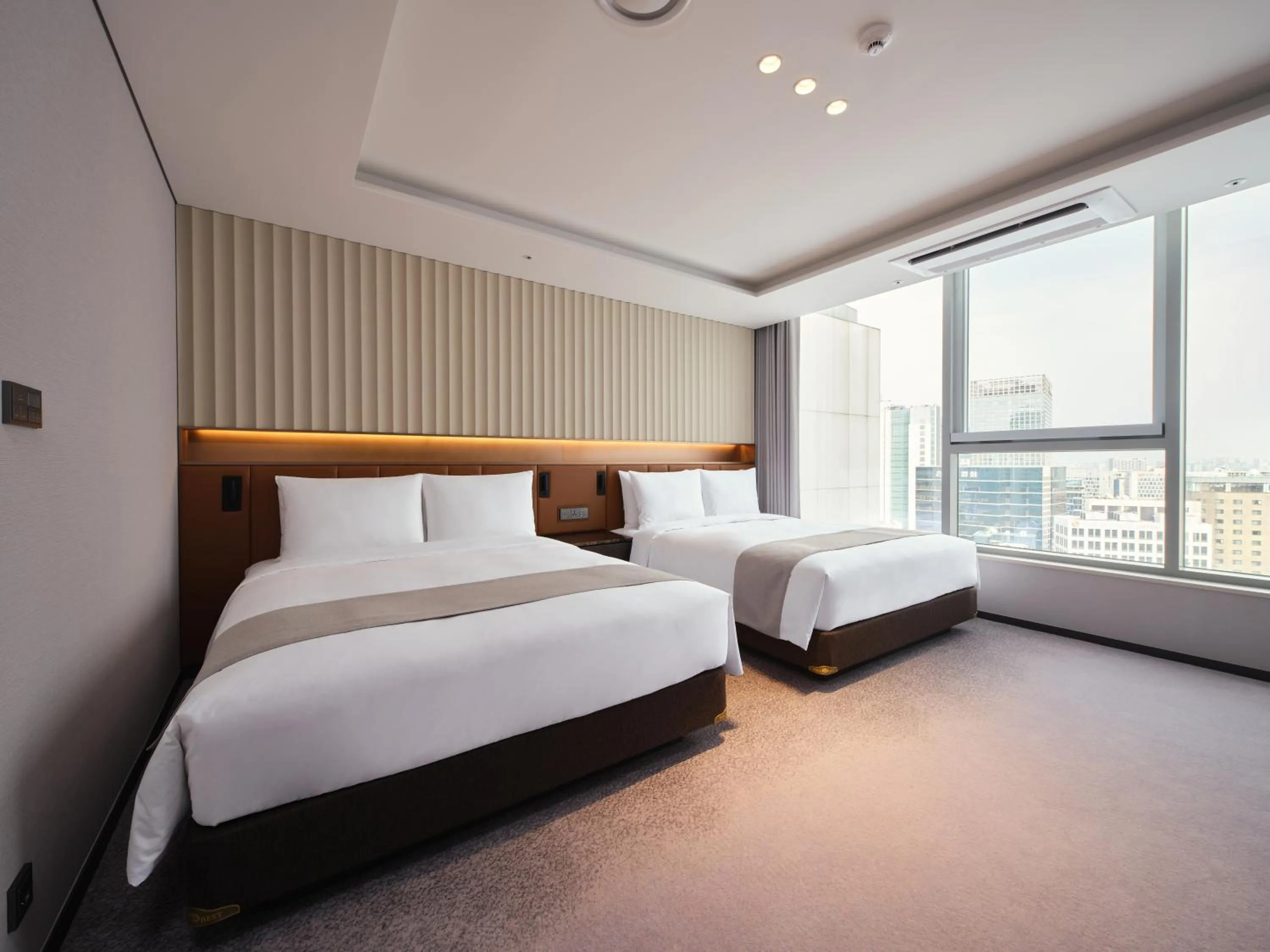 Photo of the whole room, Bed in Stanford Hotel Myeongdong