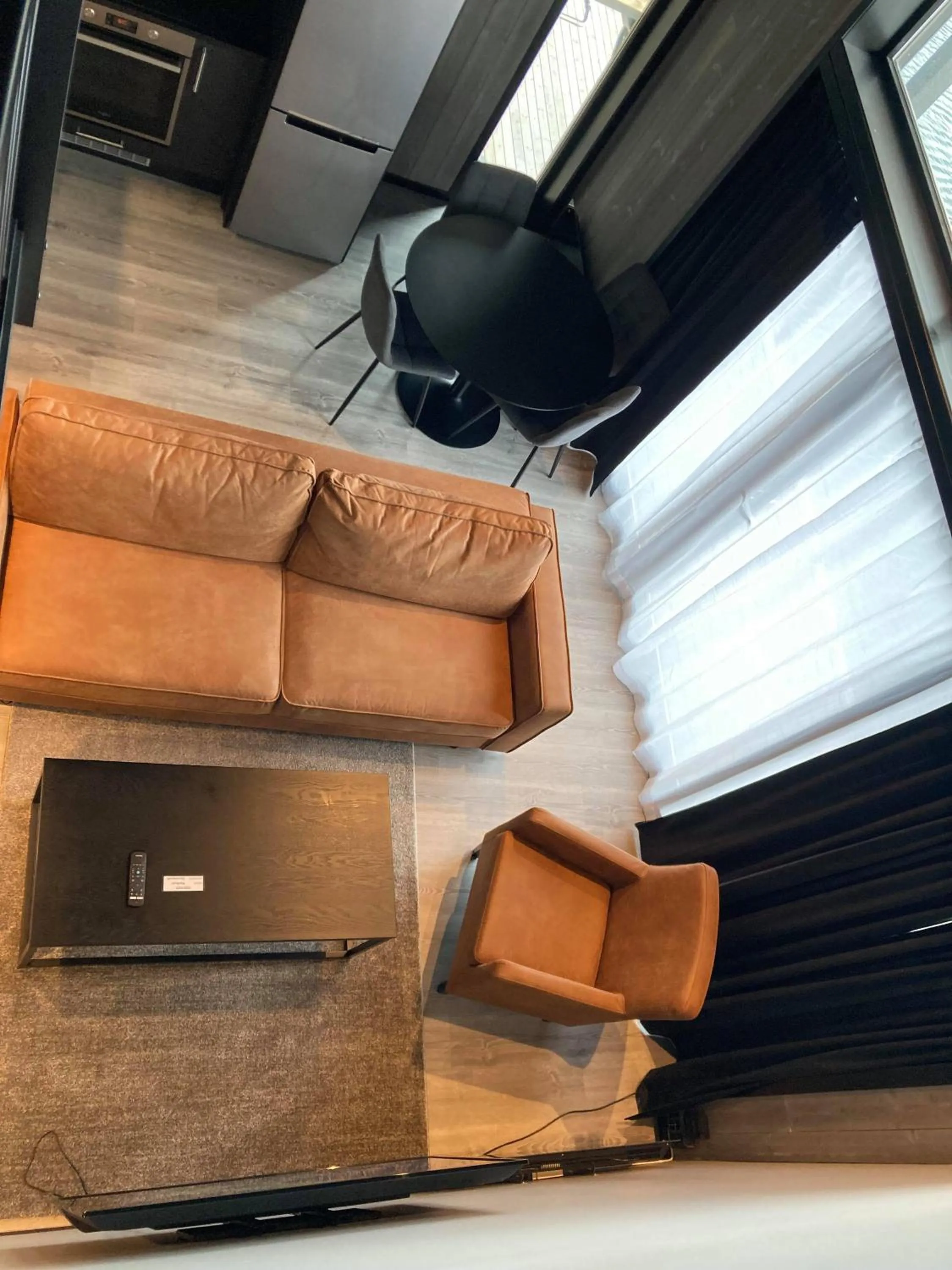 Living room in Arctic Sea Hotel