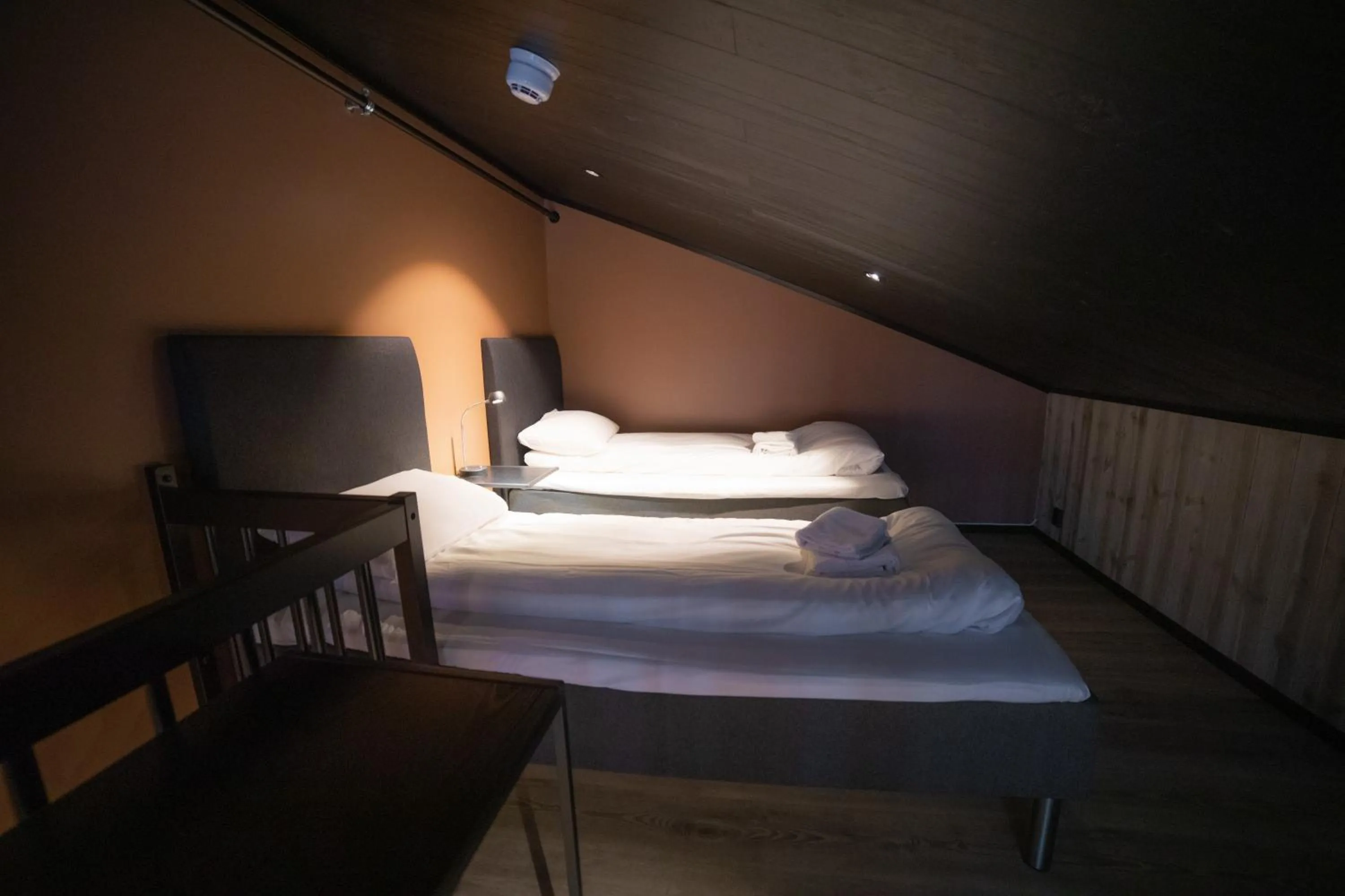 Bed in Arctic Sea Hotel