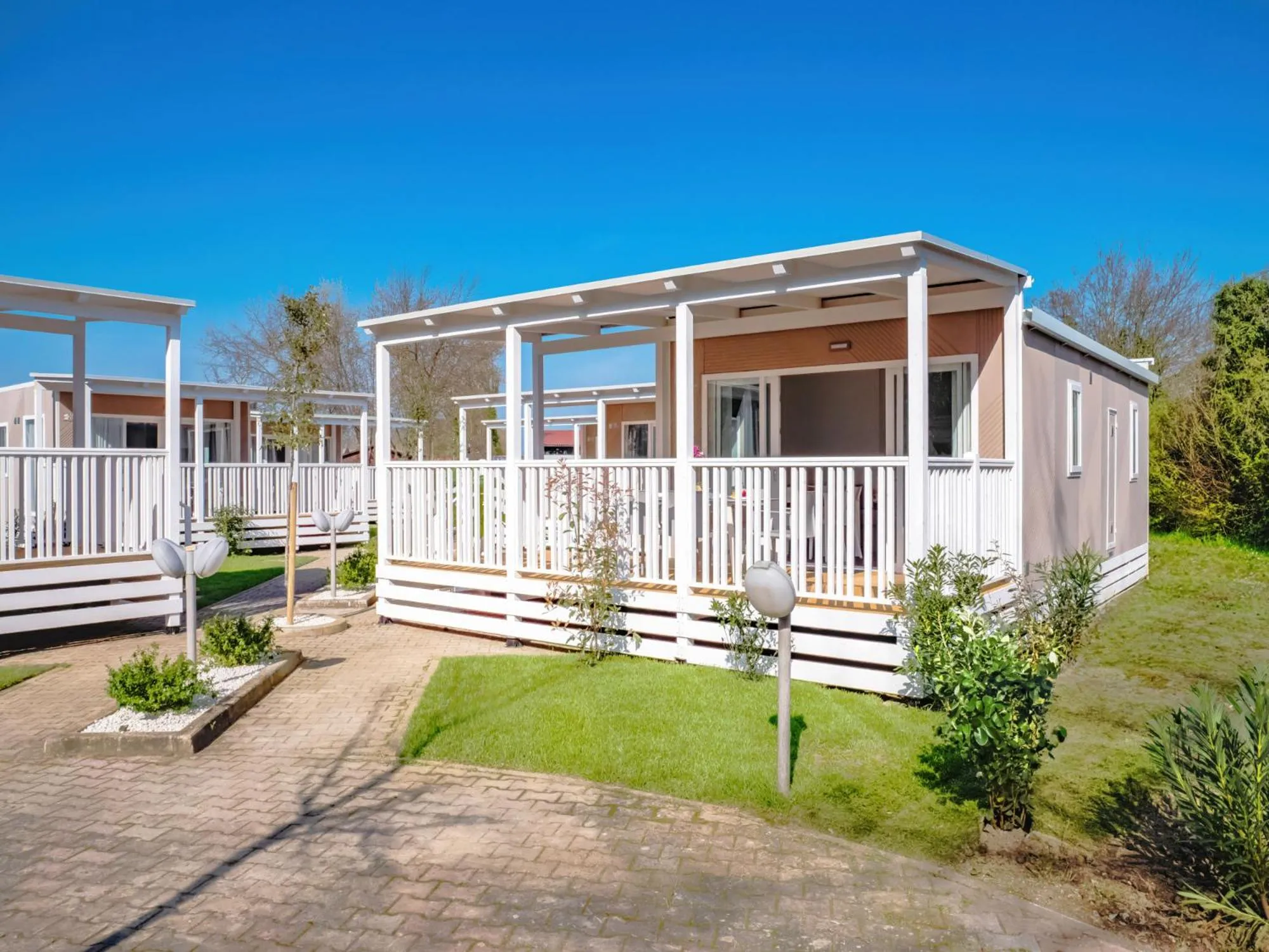 Property building in Club del Sole Bologna Easy Camping Village