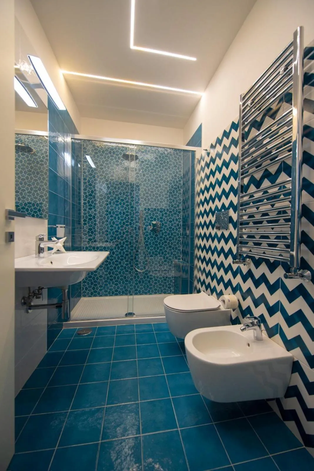 Bathroom in B&B Gemmis in Pompeii