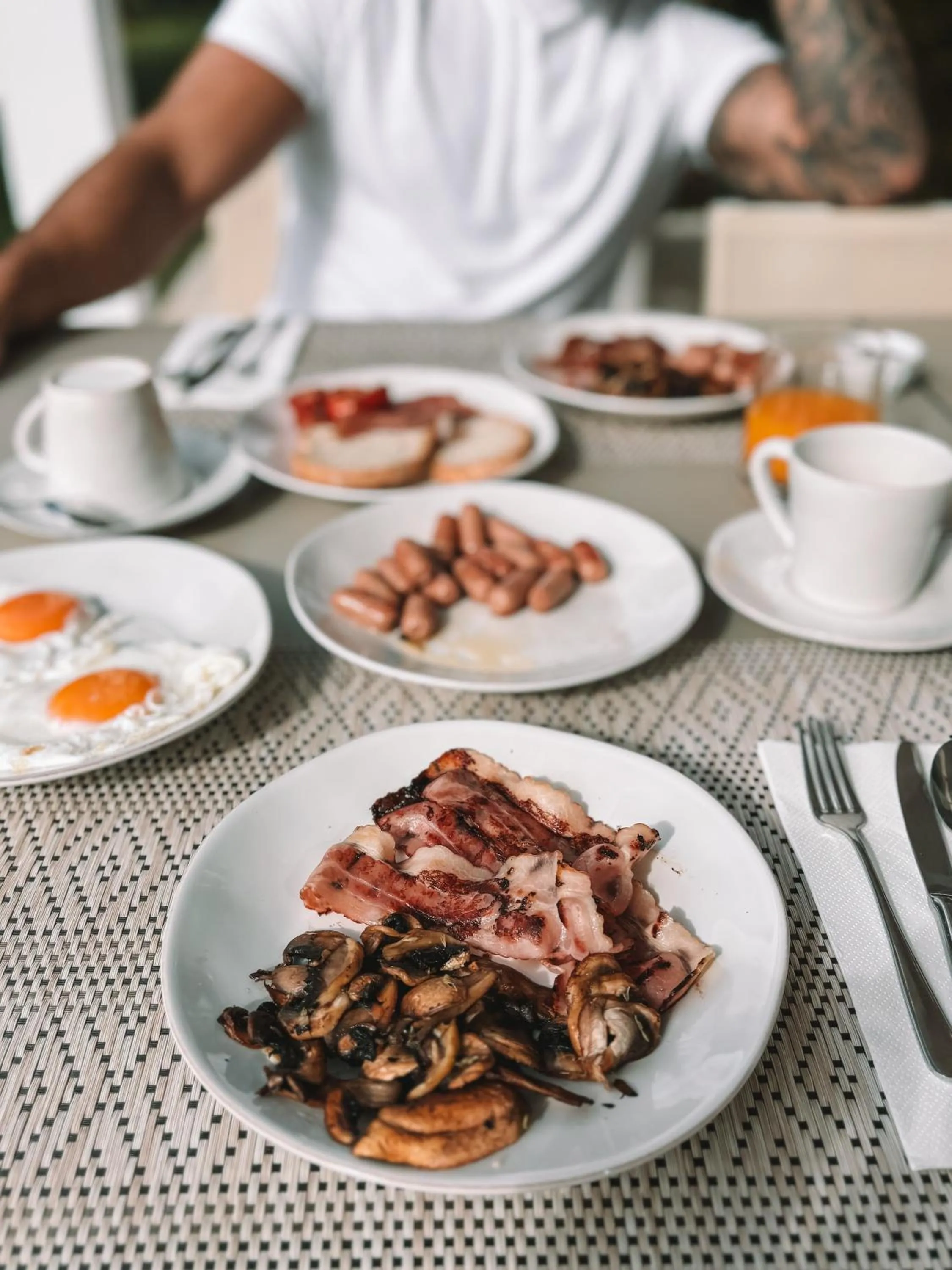 Food close-up in Quinta Dos Perfumes