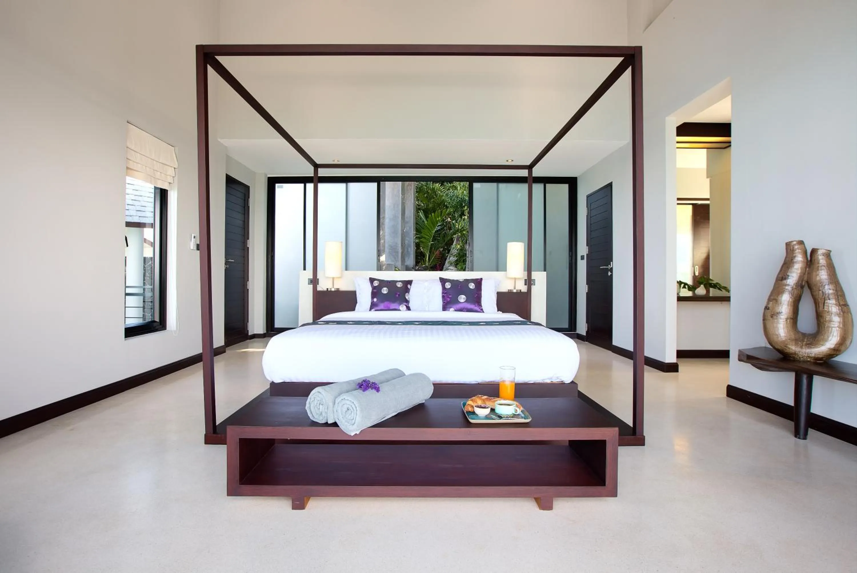Bed in Moonshadow - Multiple Award Winning Villa in Chaweng Noi
