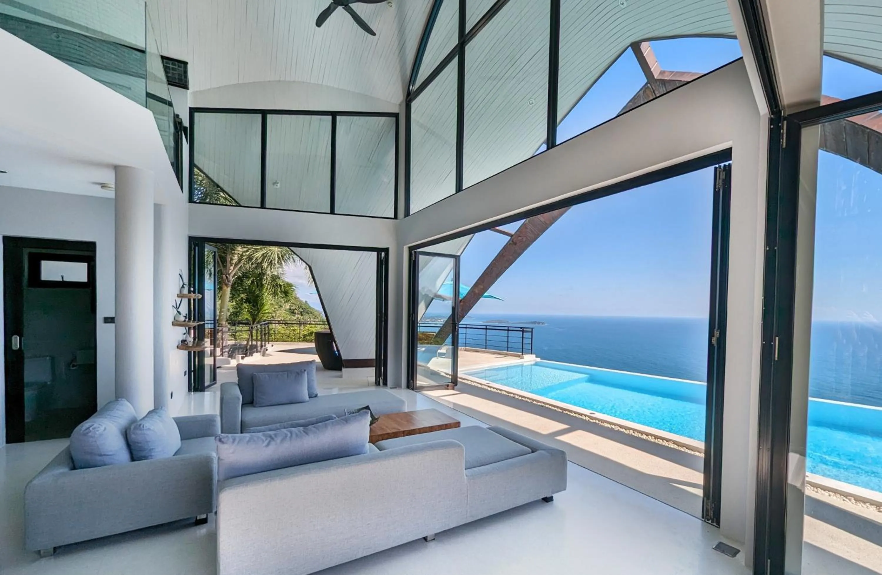 Living room in Moonshadow - Multiple Award Winning Villa in Chaweng Noi