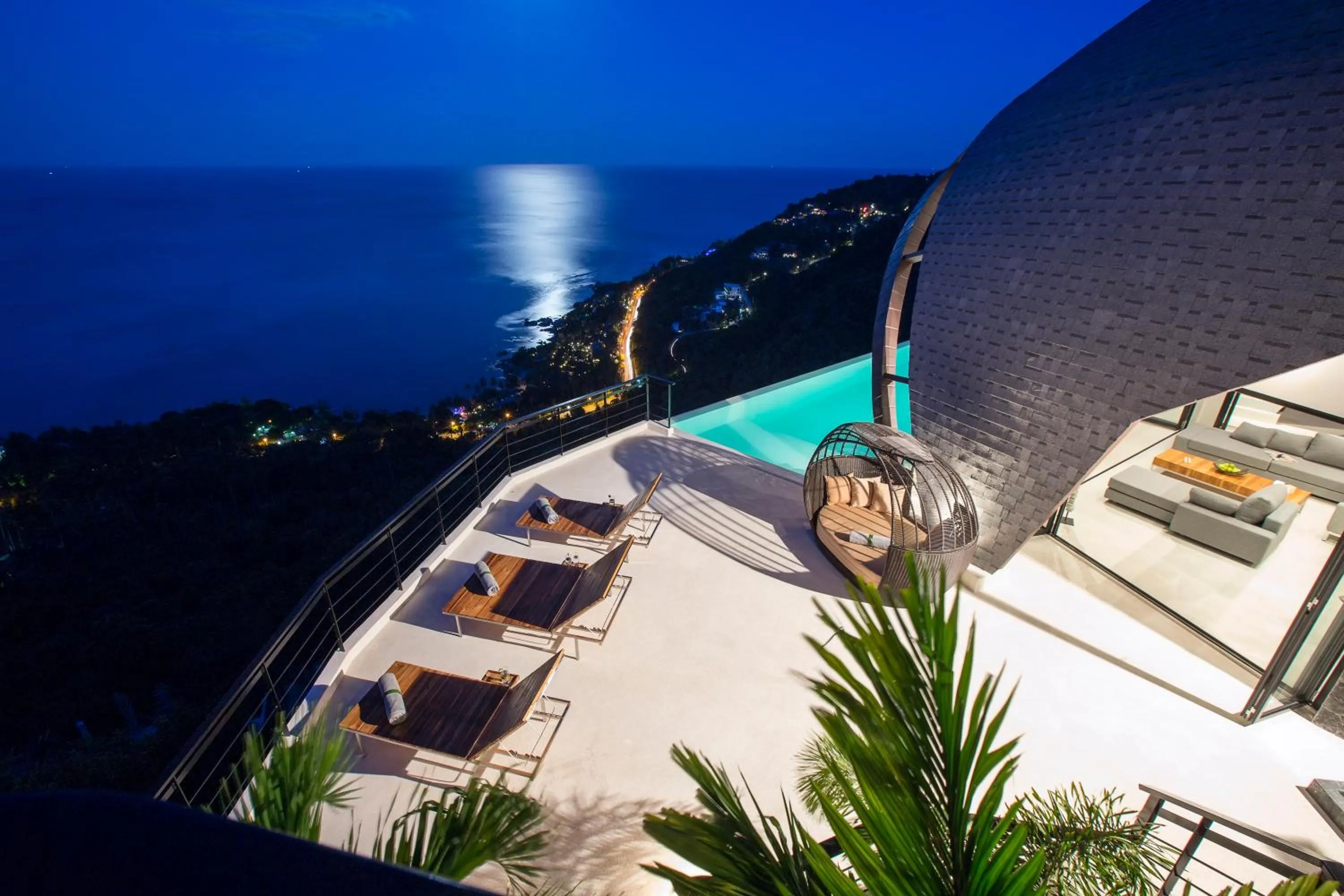 Swimming pool in Moonshadow - Multiple Award Winning Villa in Chaweng Noi