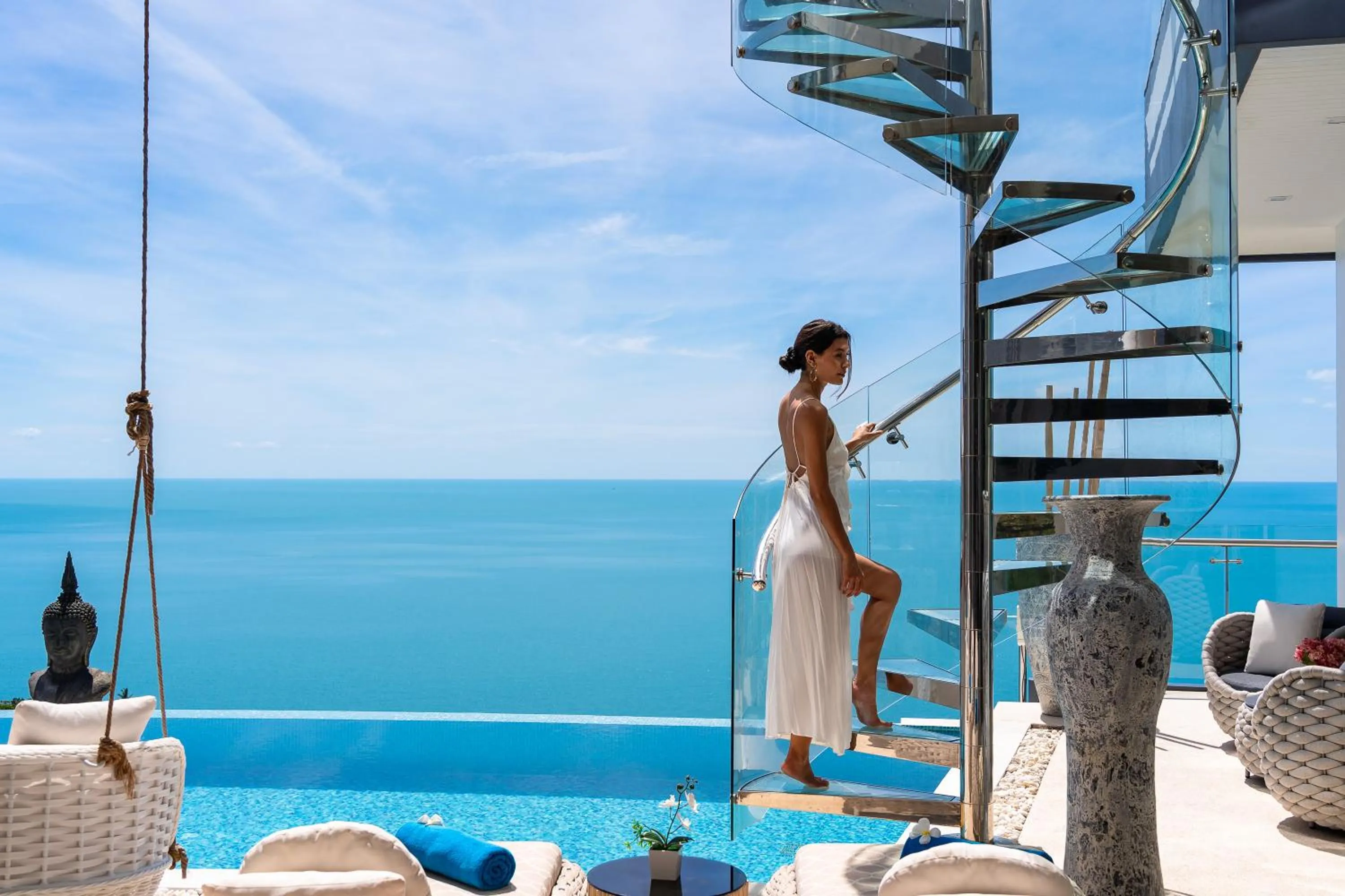Villa Seawadee - luxurious, award-winning design Villa with amazing panoramic seaview