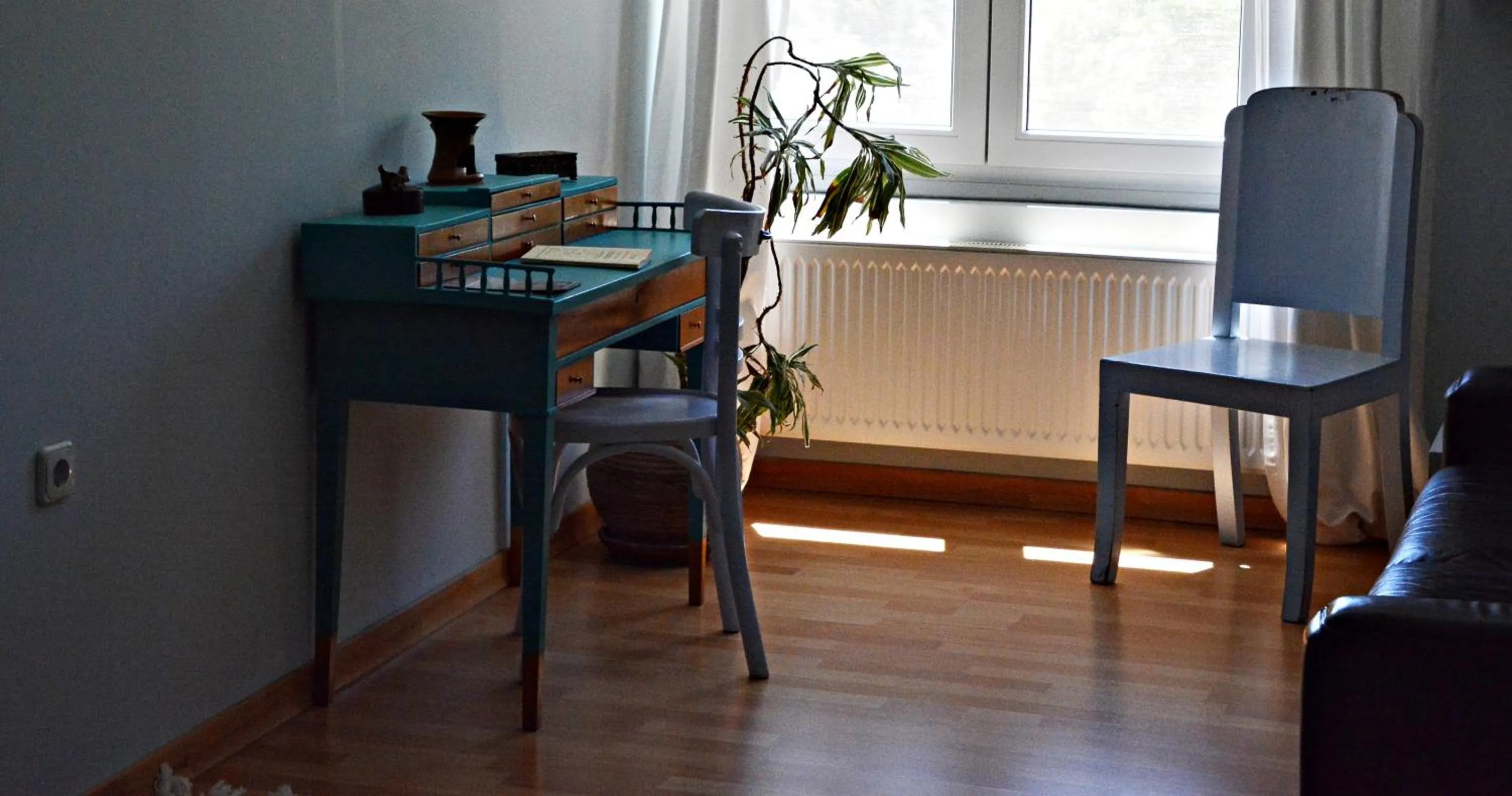 Seating area in Guesthouse Vissinokipos - Biker Friendly - Motorradhotel