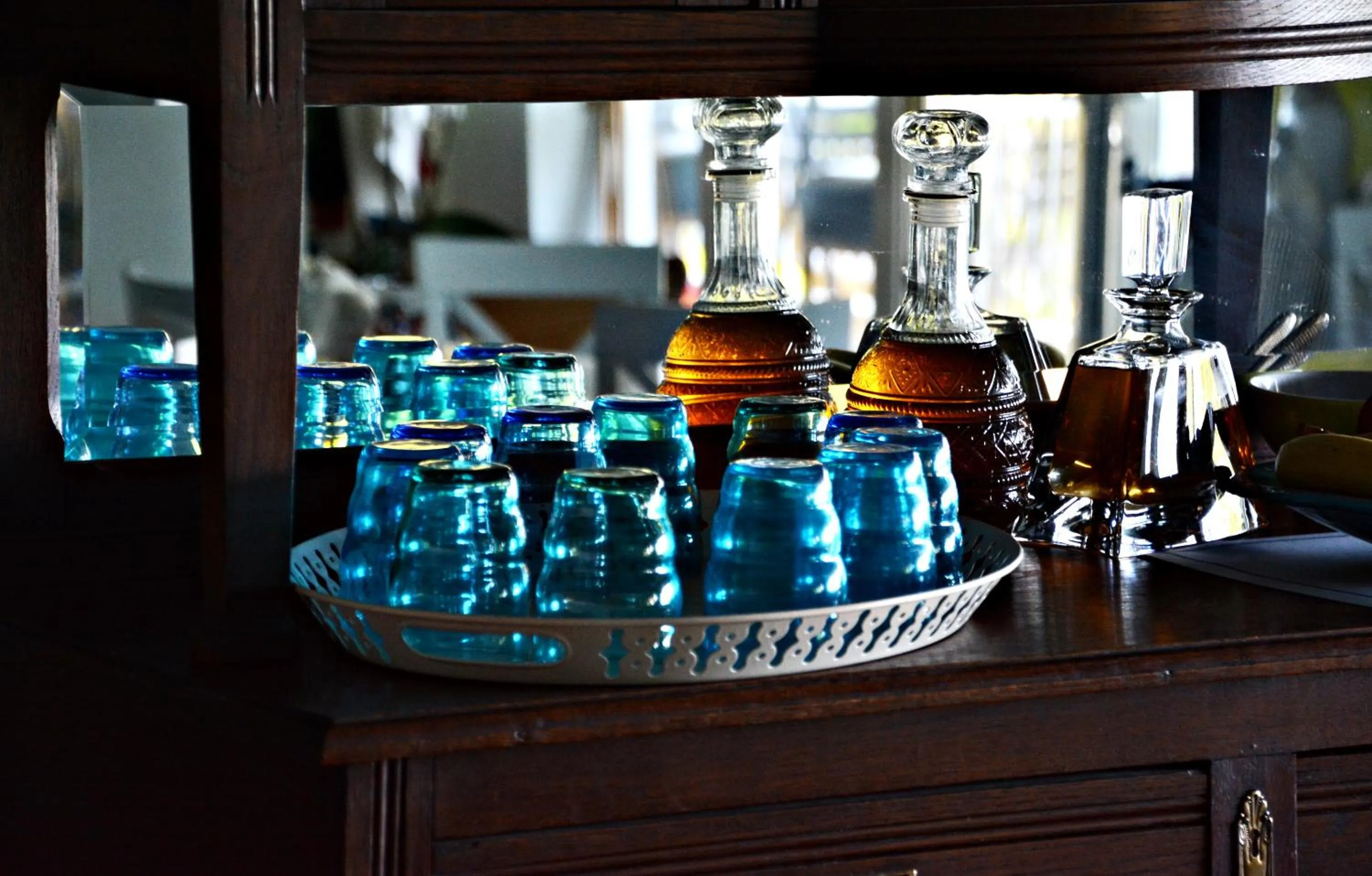 Lounge or bar in Guesthouse Vissinokipos - Biker Friendly - Motorradhotel