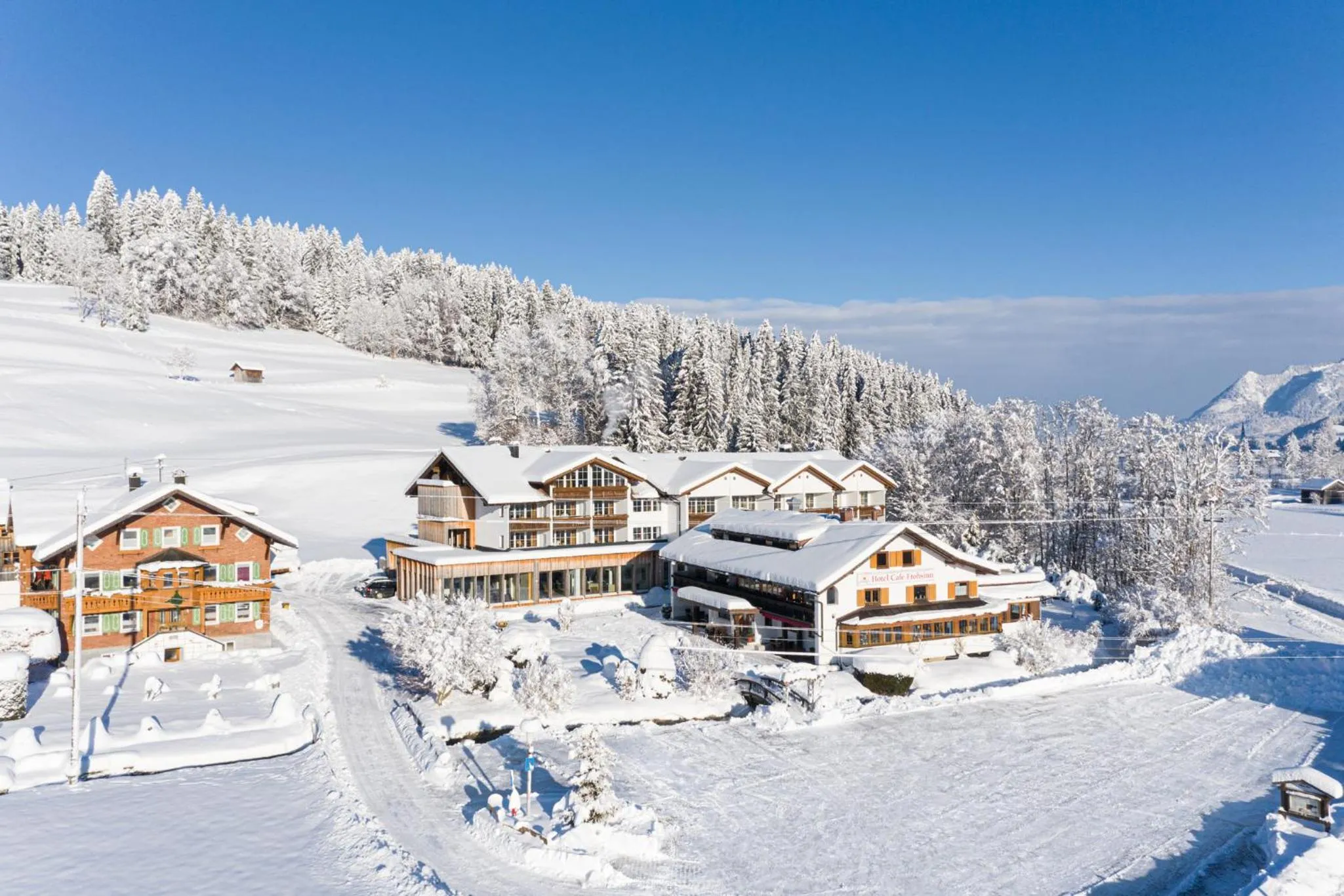 Property building in Wohlfühlhotel Frohsinn