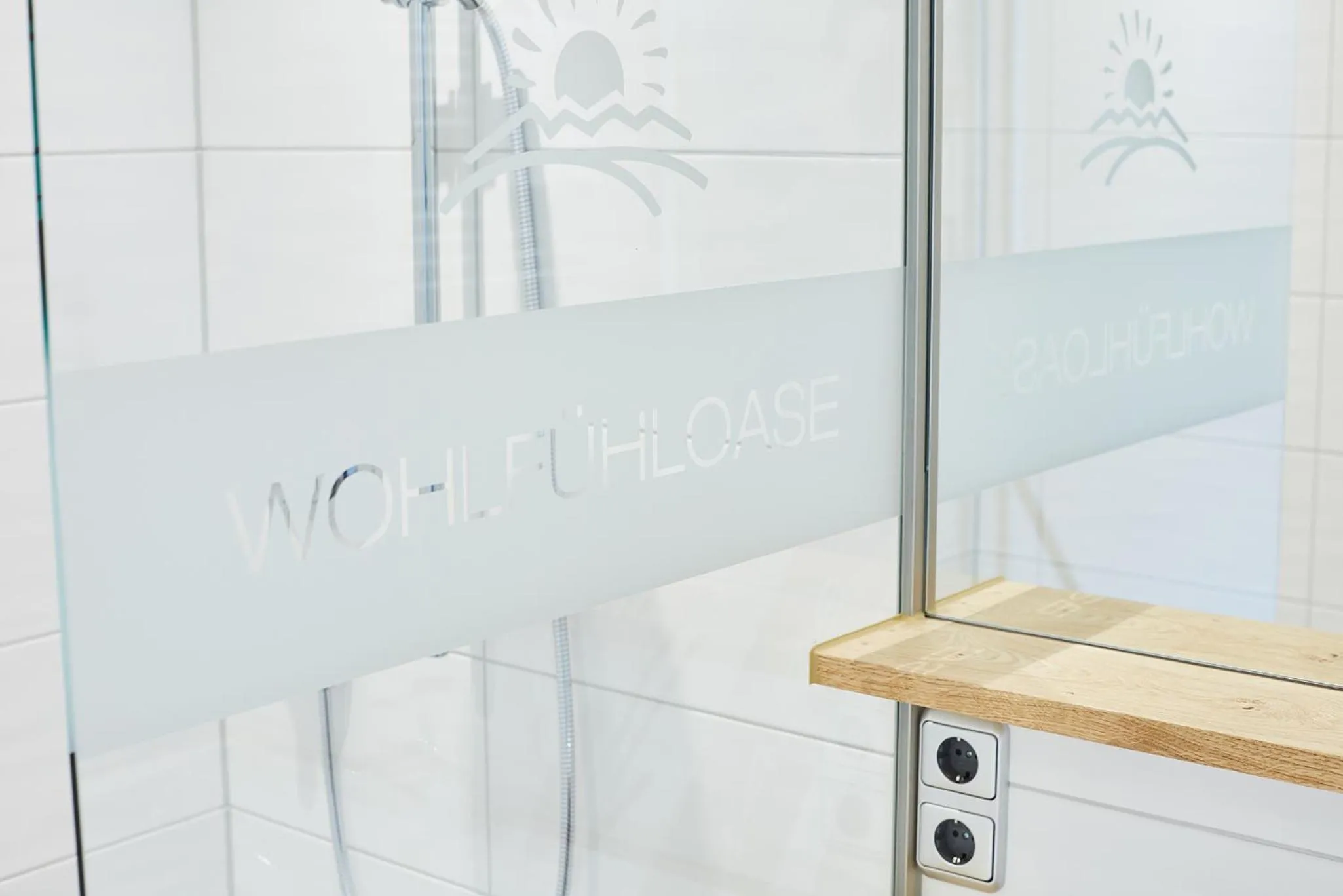 Shower in Wohlfühlhotel Frohsinn