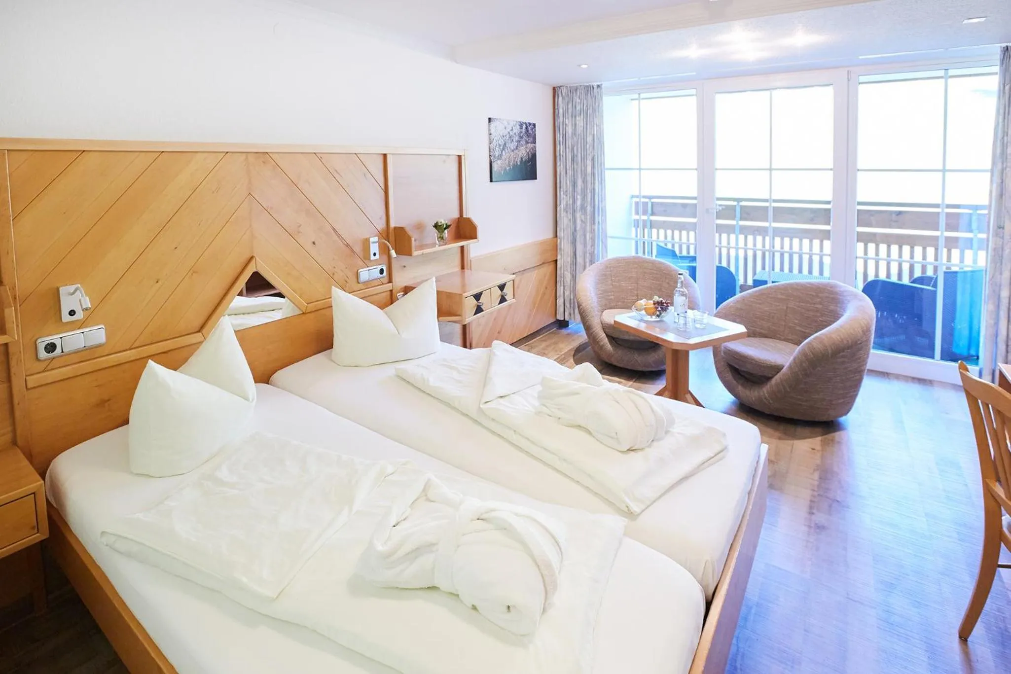 Bed in Wohlfühlhotel Frohsinn