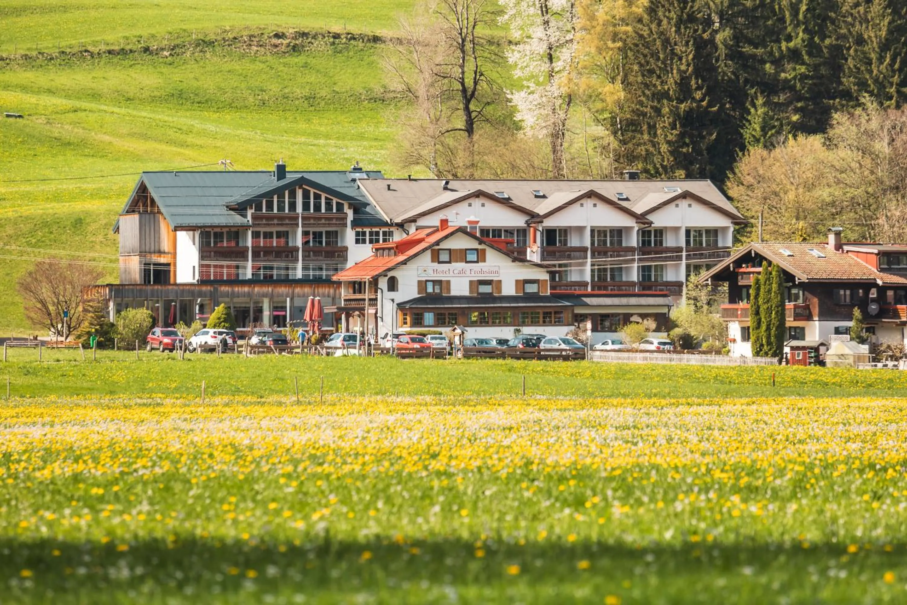 Property building in Wohlfühlhotel Frohsinn