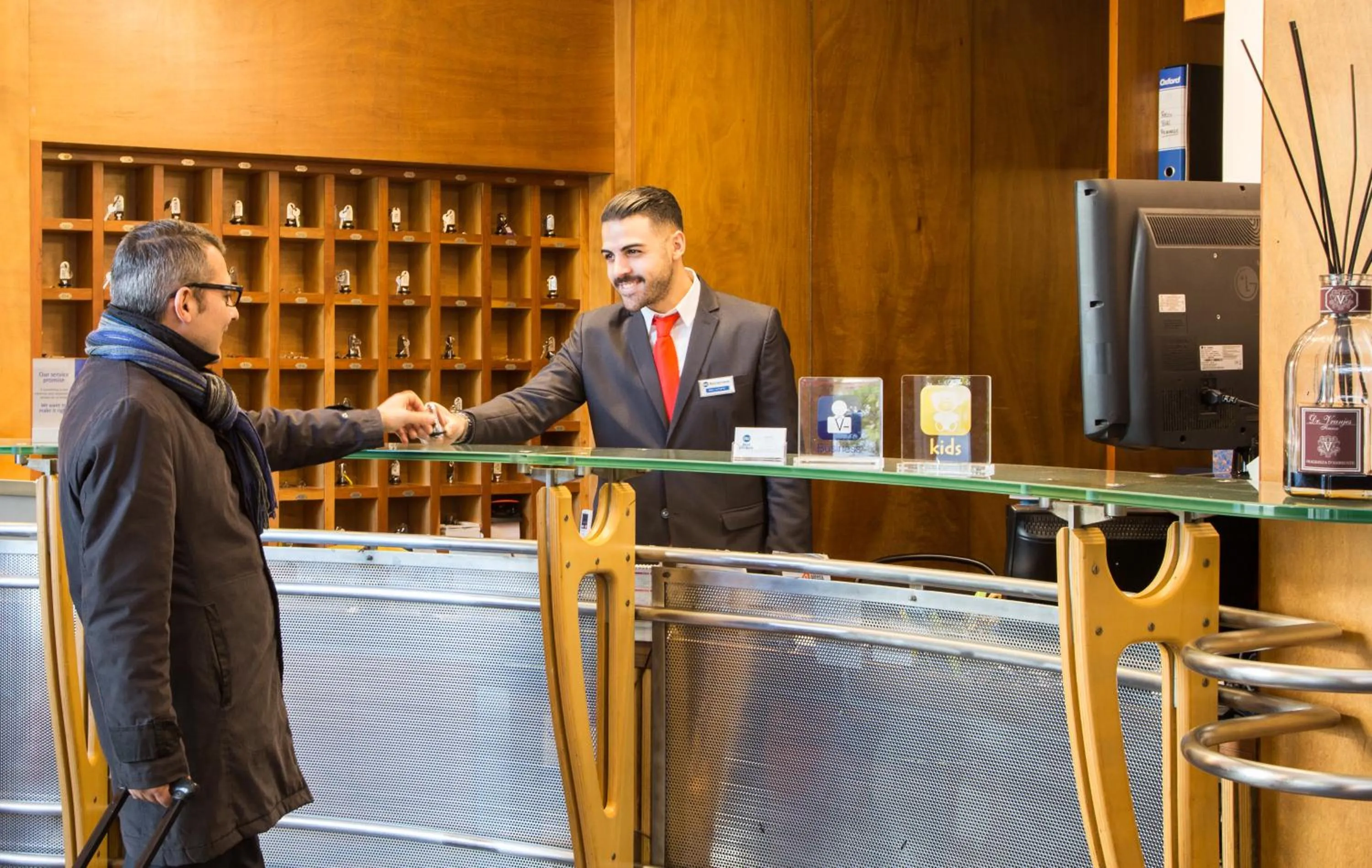 Lobby or reception in Best Western Plus Hotel Plaza