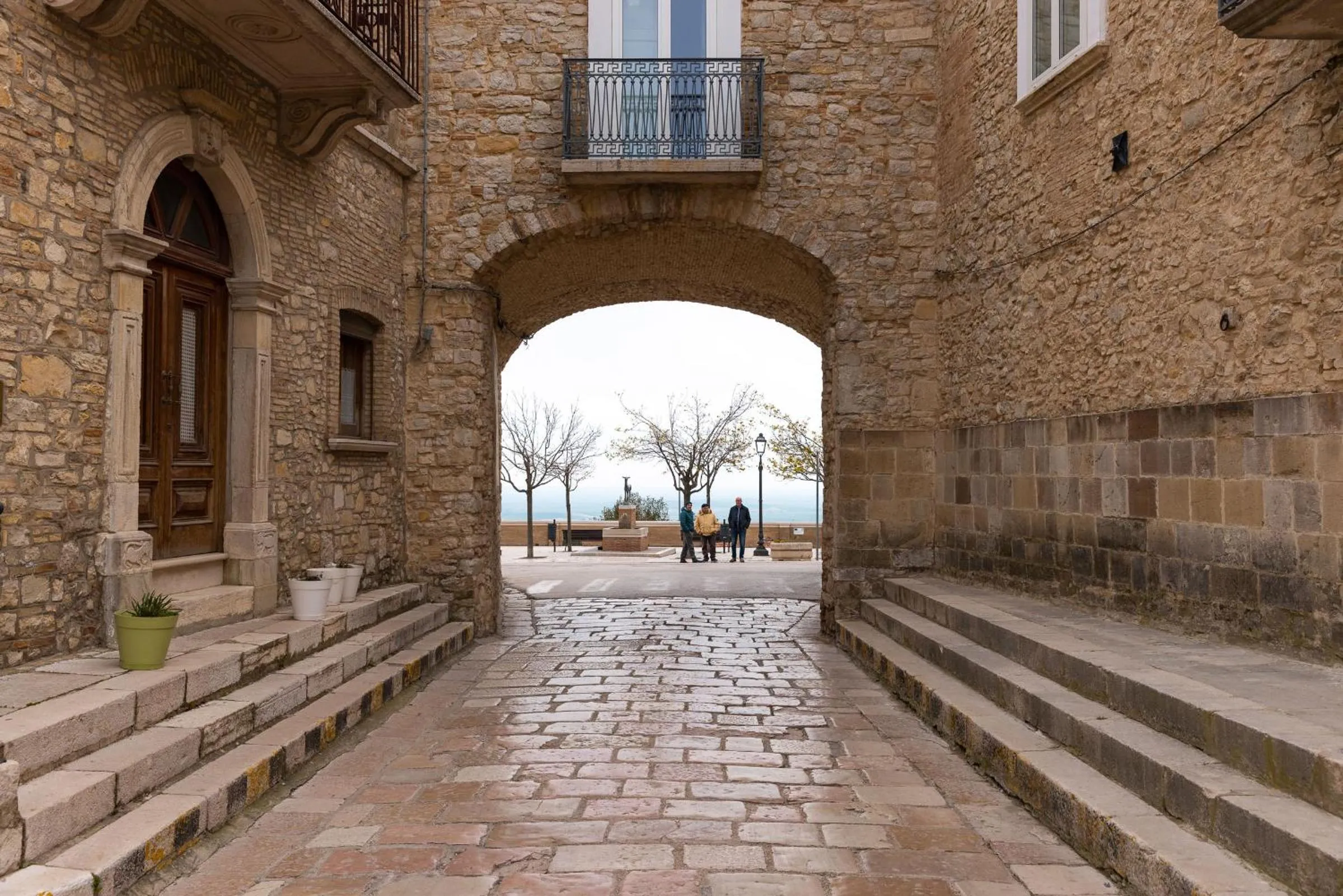Landmark view in AGORA' Castelnuovo della Daunia