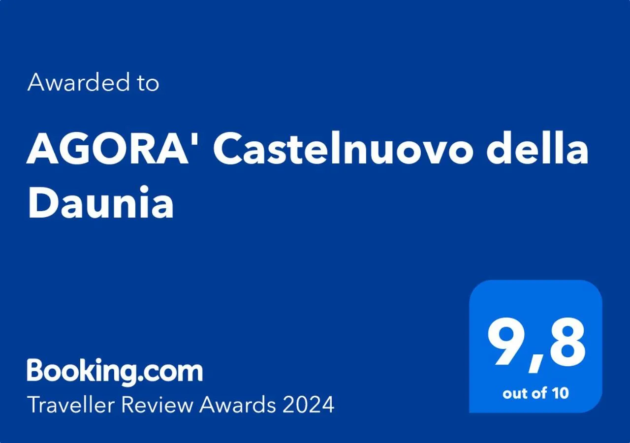 Certificate/Award in AGORA' Castelnuovo della Daunia