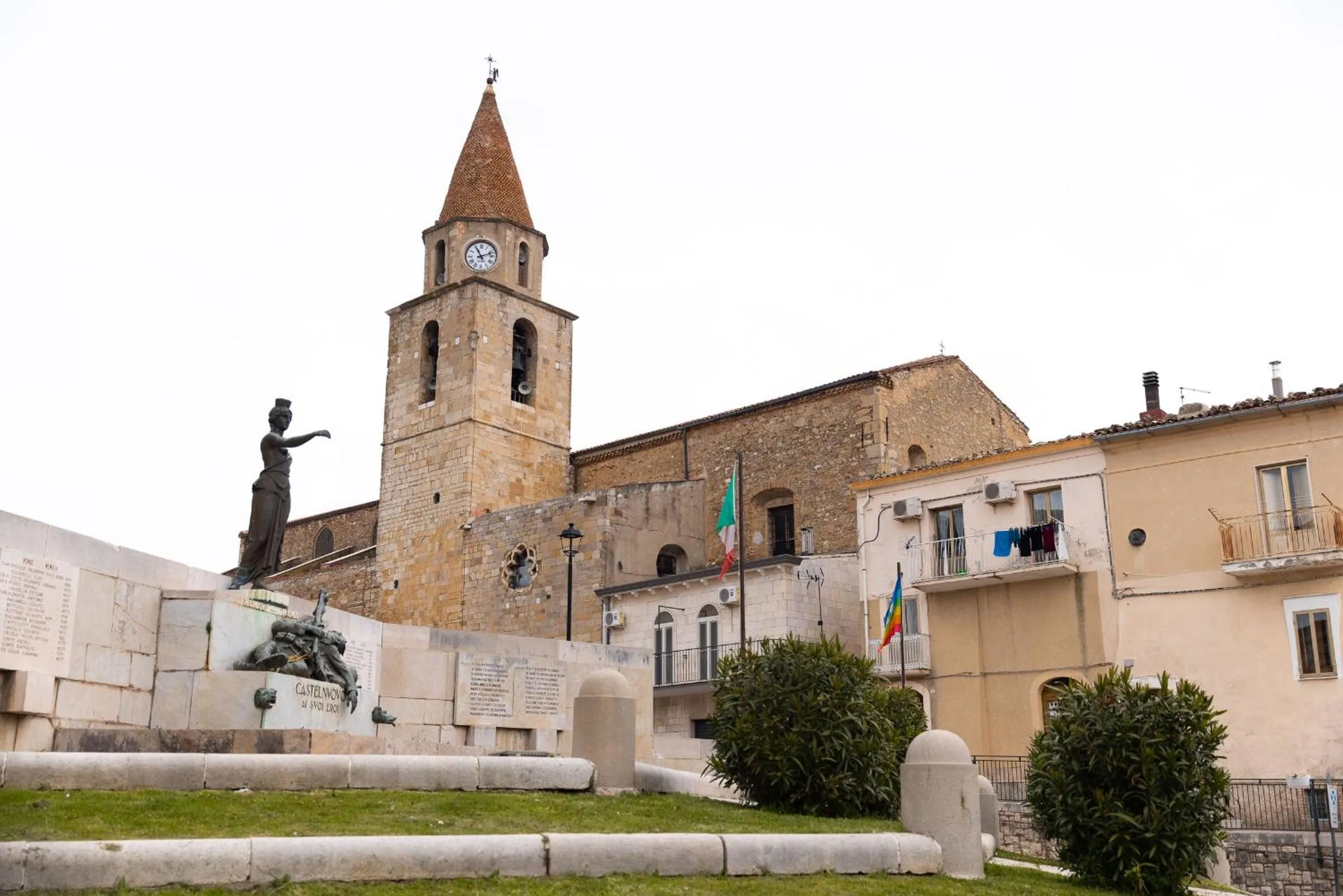City view in AGORA' Castelnuovo della Daunia